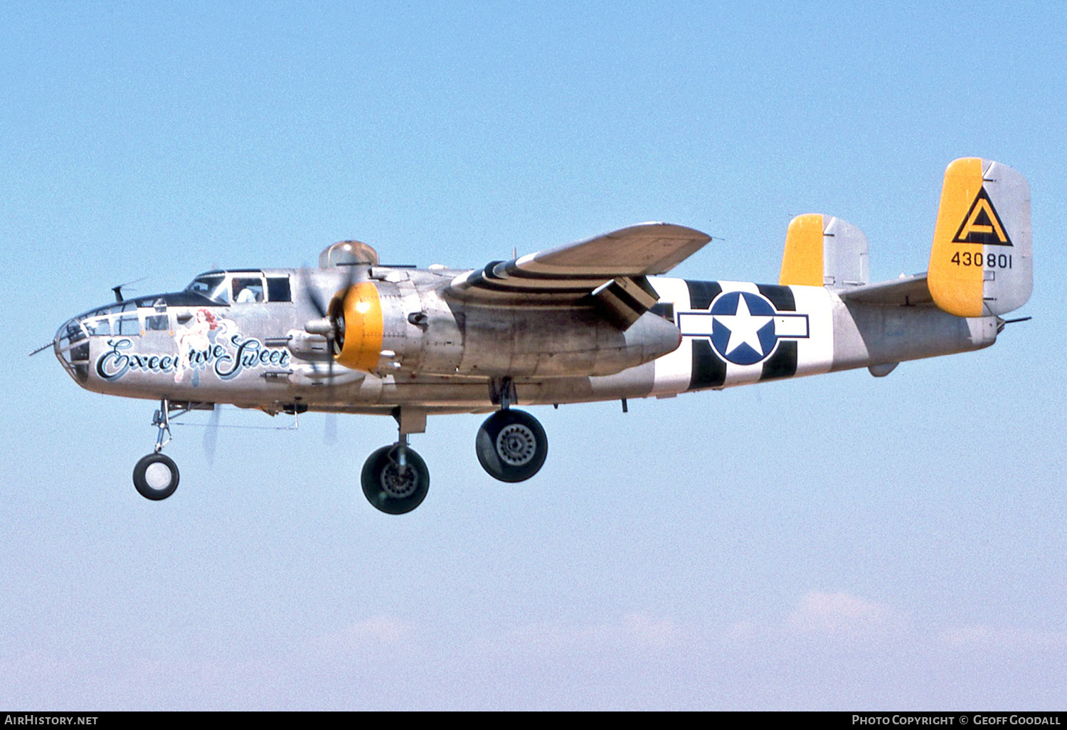 Aircraft Photo of N30801 / 430801 | North American B-25J Mitchell | USA - Air Force | AirHistory.net #281604