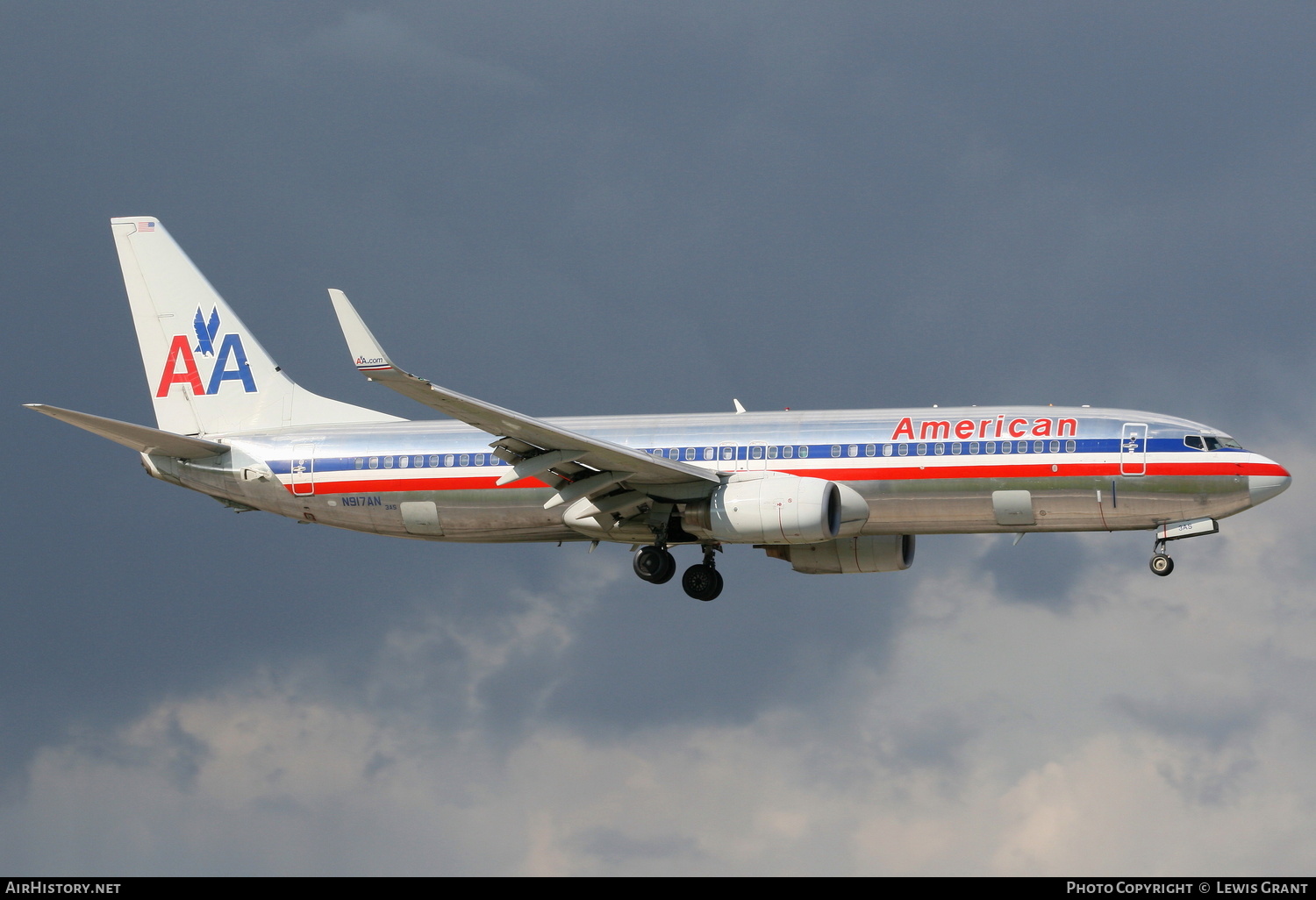 Aircraft Photo of N917AN | Boeing 737-823 | American Airlines | AirHistory.net #281613