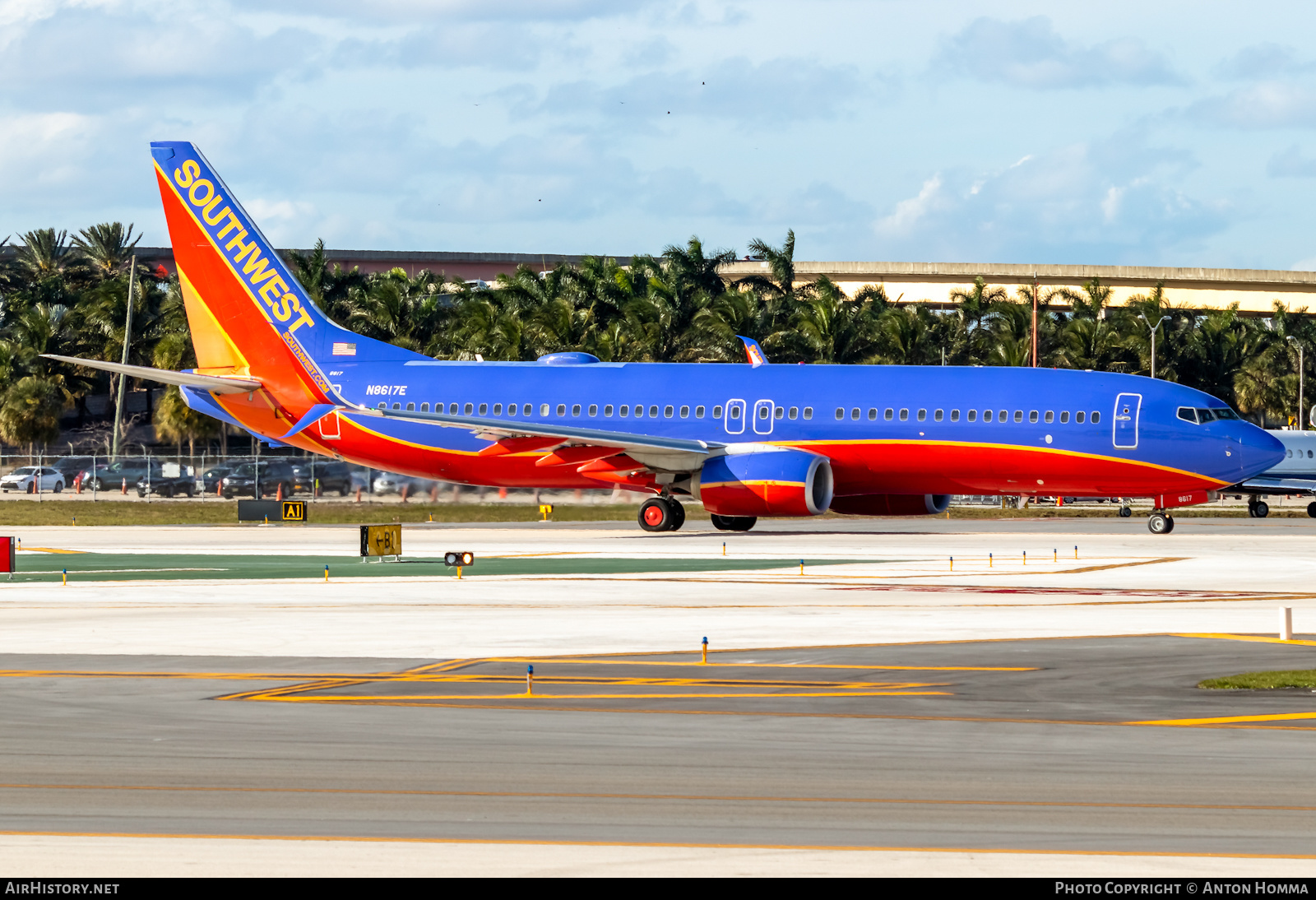 Aircraft Photo of N8617E | Boeing 737-8H4 | Southwest Airlines | AirHistory.net #281630