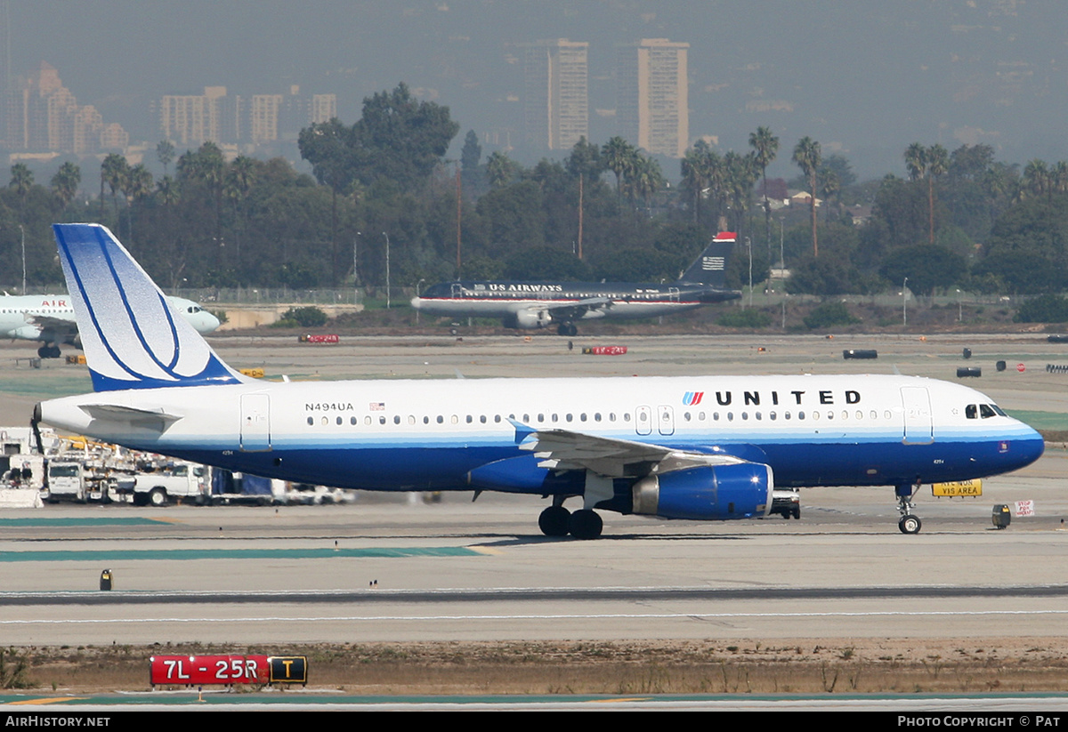 Aircraft Photo of N494UA | Airbus A320-232 | United Airlines | AirHistory.net #281632