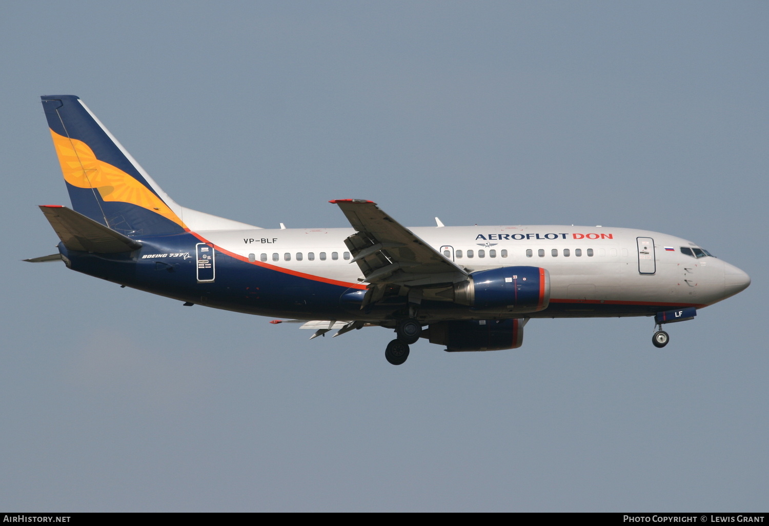 Aircraft Photo of VP-BLF | Boeing 737-528 | Aeroflot - Don | AirHistory.net #281639