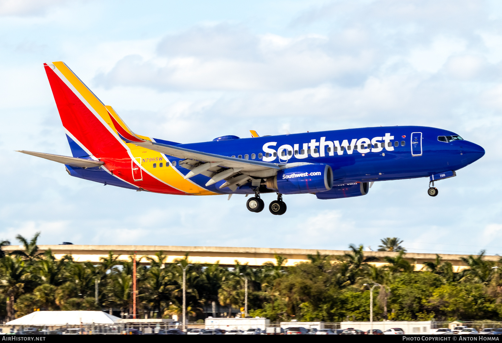Aircraft Photo of N796SW | Boeing 737-7H4 | Southwest Airlines | AirHistory.net #281642