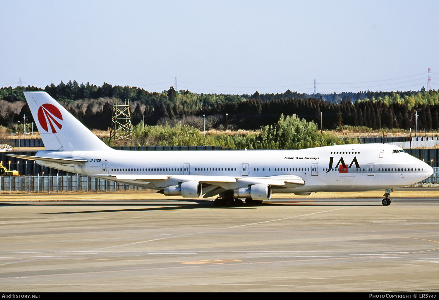 Aircraft Photo of JA8129 | Boeing 747-246B | Japan Asia Airways - JAA | AirHistory.net #281662