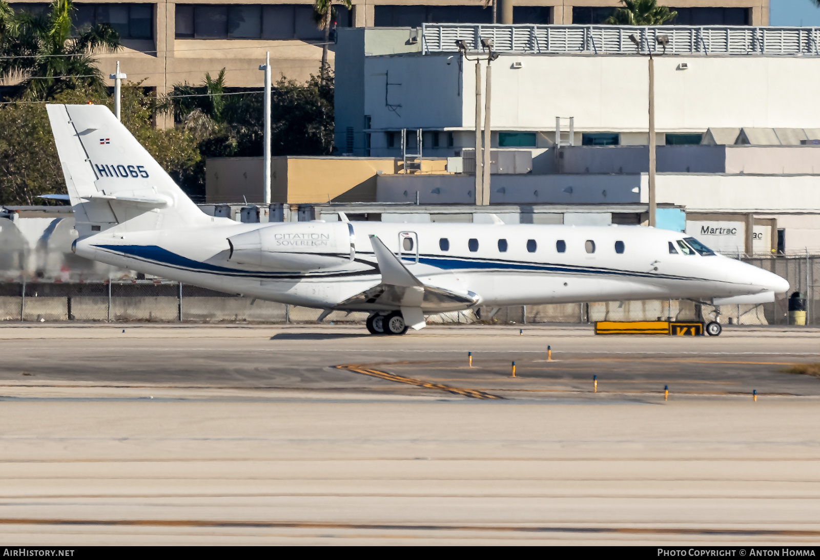 Aircraft Photo of HI1065 | Cessna 680 Citation Sovereign | AirHistory.net #281715