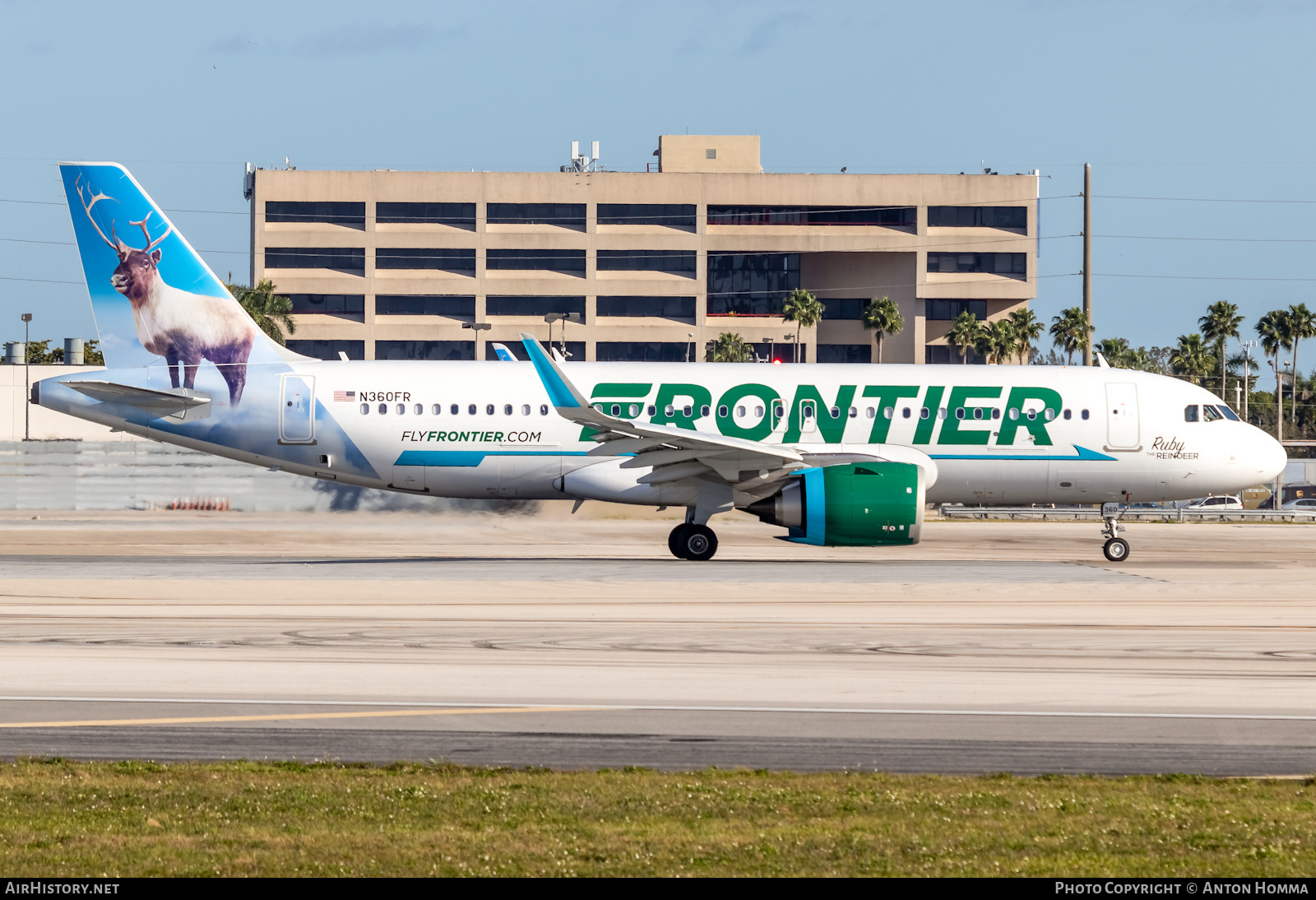Aircraft Photo of N360FR | Airbus A320-251N | Frontier Airlines | AirHistory.net #281726