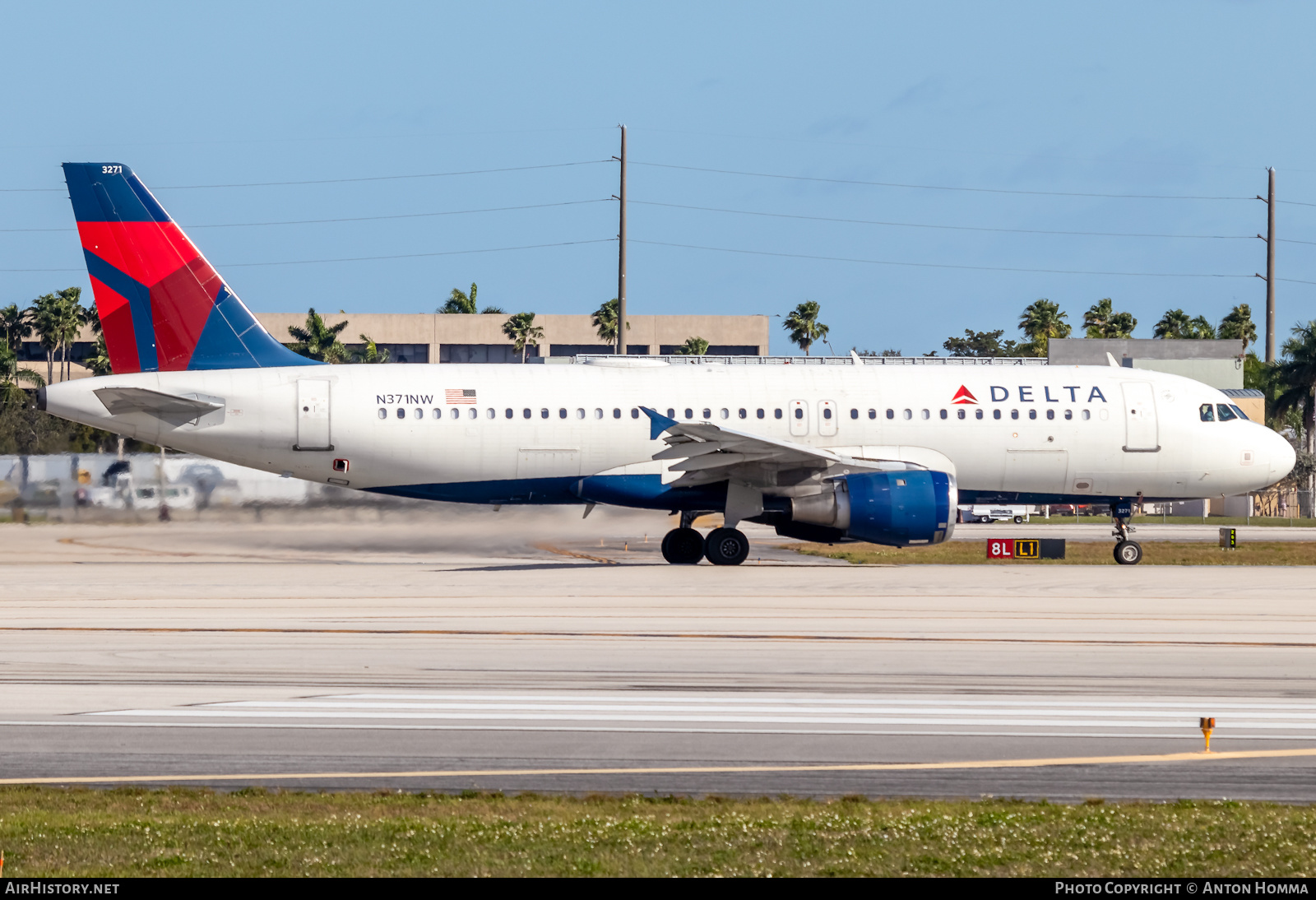 Aircraft Photo of N371NW | Airbus A320-212 | Delta Air Lines | AirHistory.net #281729