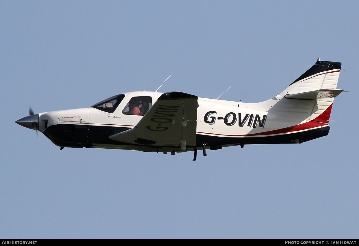 Aircraft Photo of G-OVIN | Rockwell Commander 112TC | AirHistory.net #281740