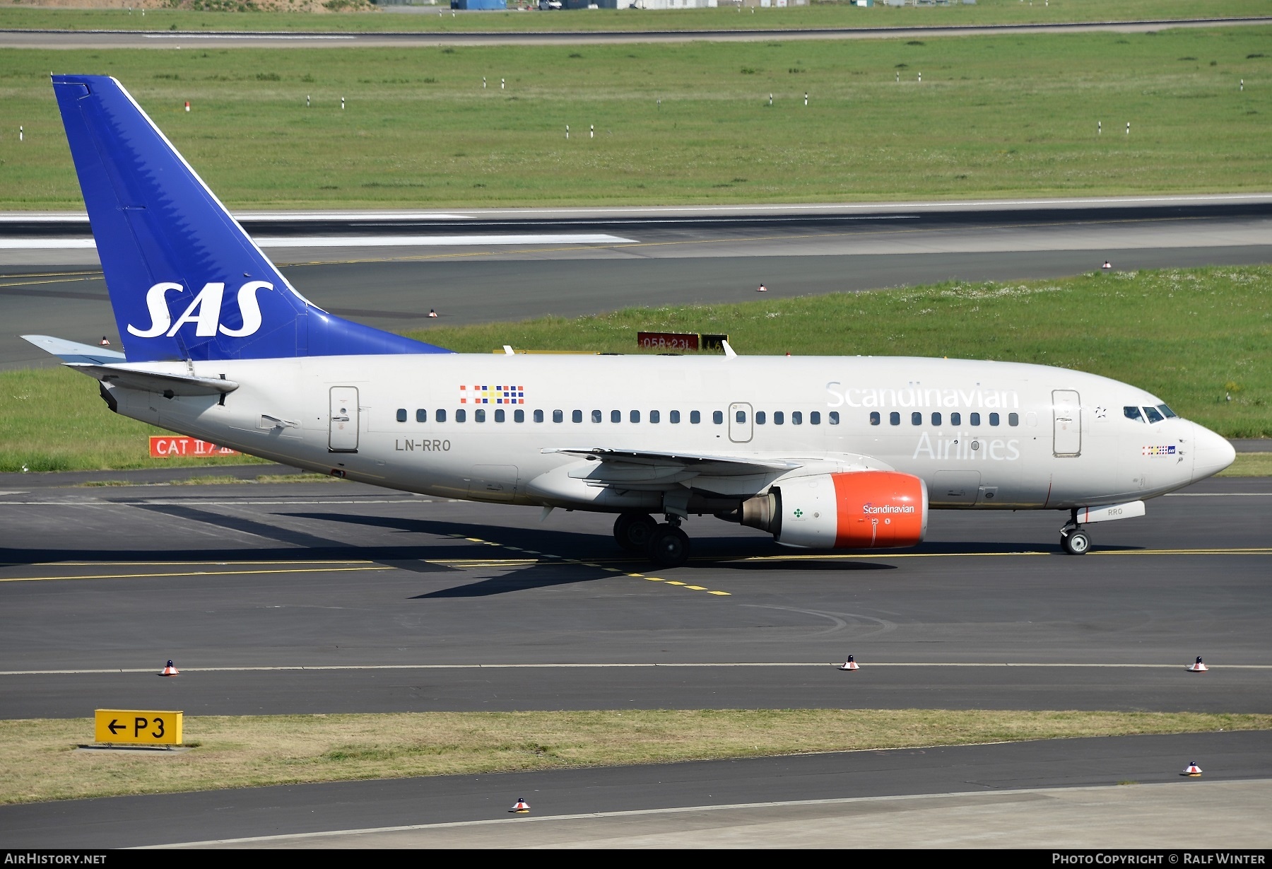 Aircraft Photo of LN-RRO | Boeing 737-683 | Scandinavian Airlines - SAS | AirHistory.net #281742