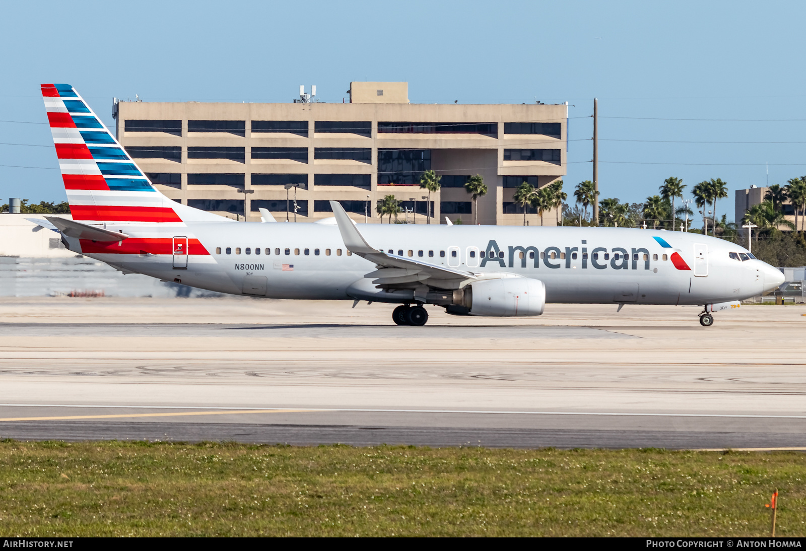 Aircraft Photo of N800NN | Boeing 737-823 | American Airlines | AirHistory.net #281744