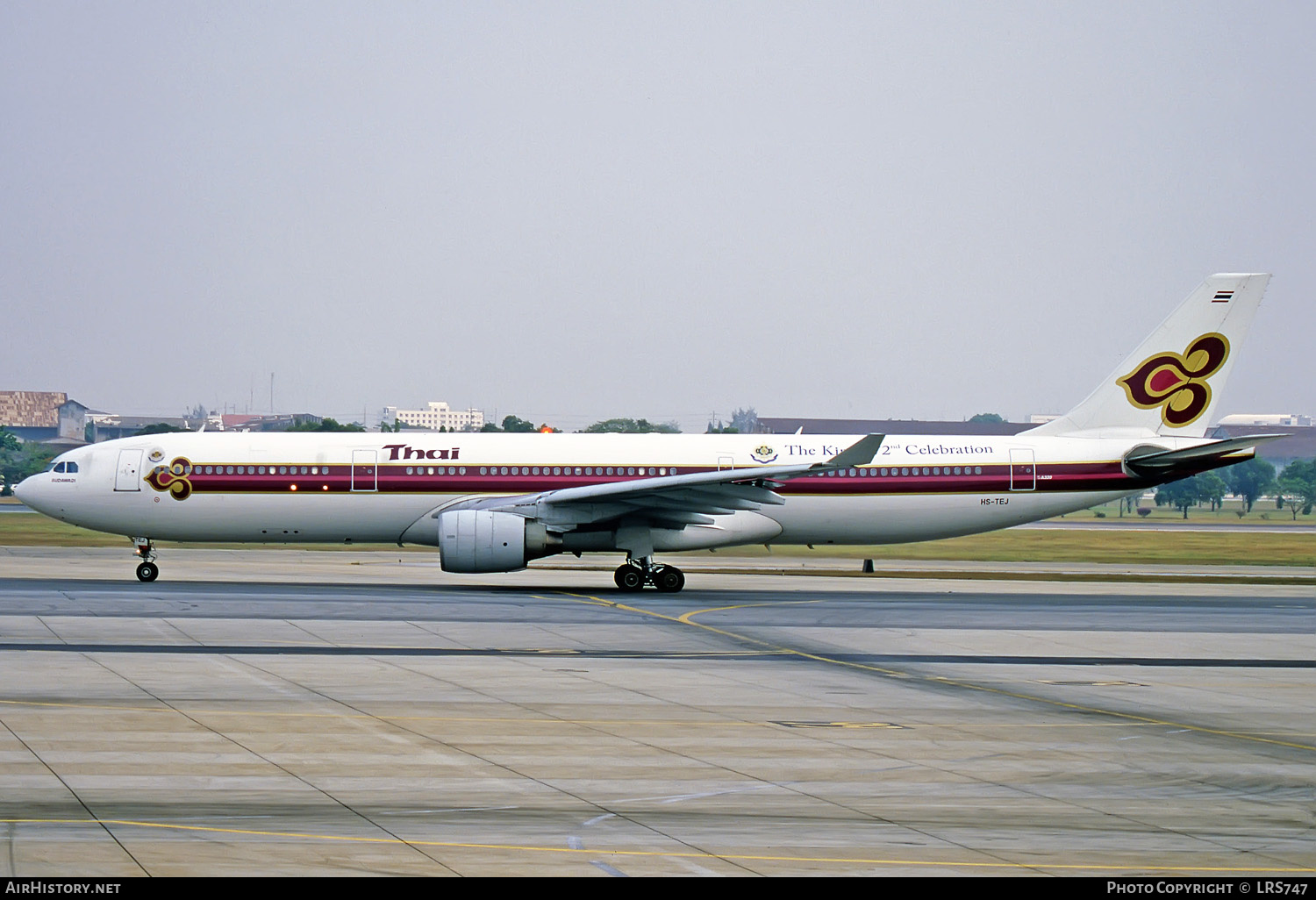 Aircraft Photo of HS-TEJ | Airbus A330-322 | Thai Airways International | AirHistory.net #281800