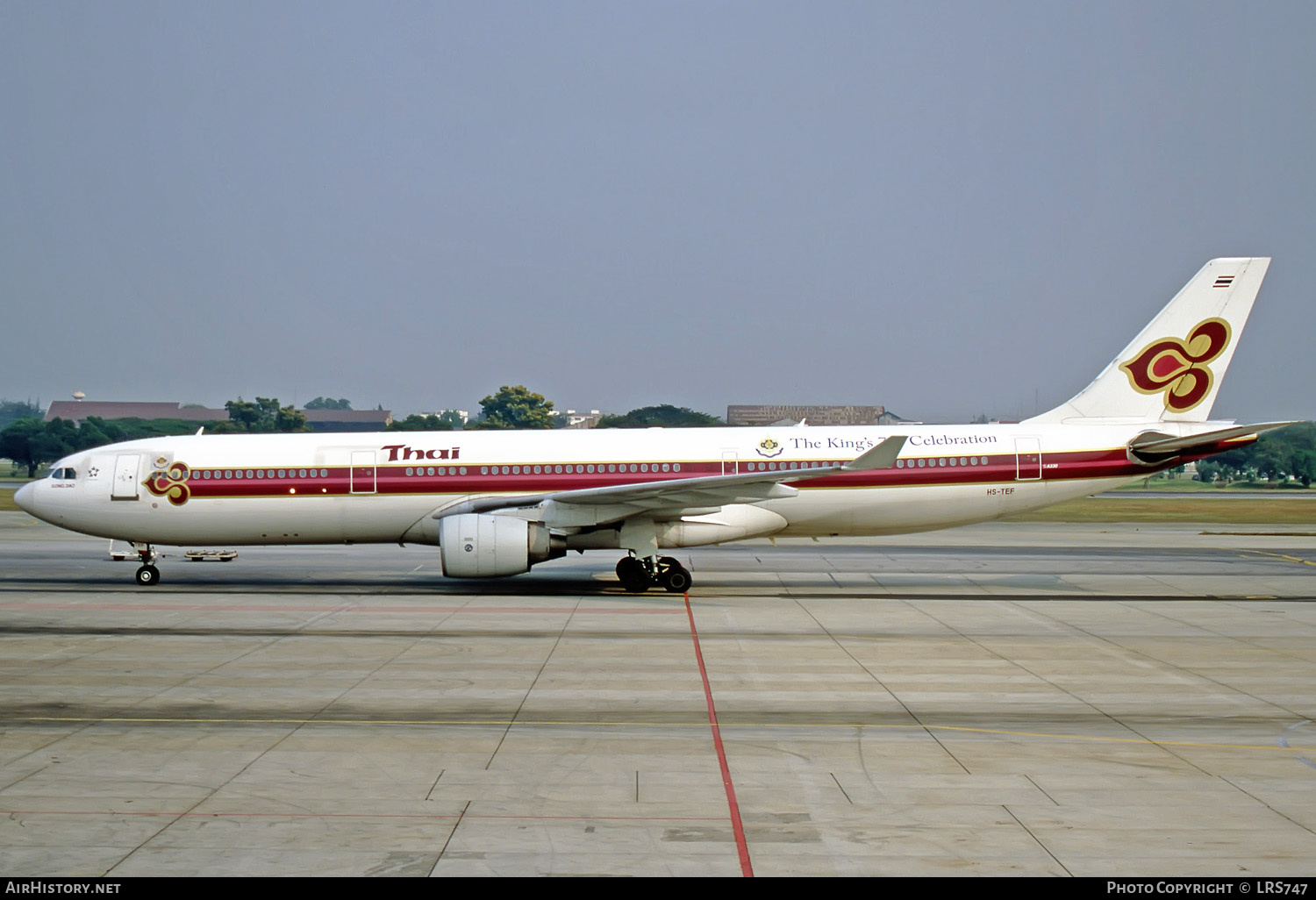 Aircraft Photo of HS-TEF | Airbus A330-321 | Thai Airways International | AirHistory.net #281806