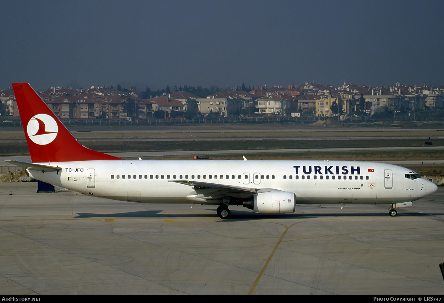 Aircraft Photo of TC-JFO | Boeing 737-8F2 | Turkish Airlines | AirHistory.net #281815