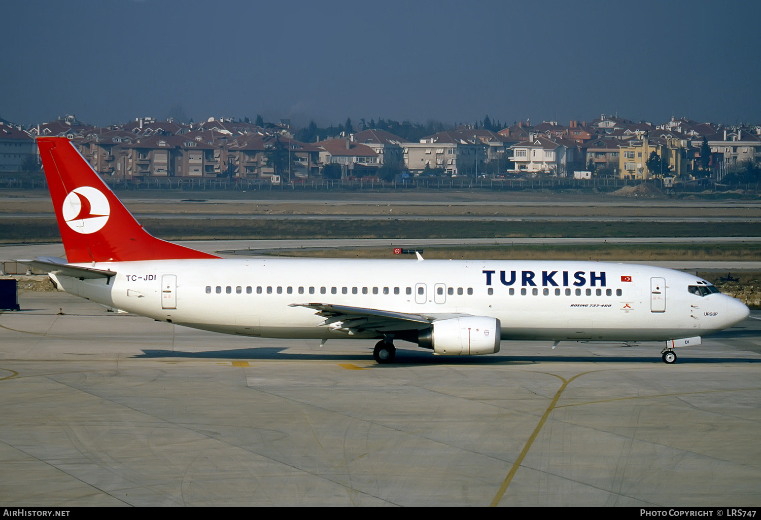 Aircraft Photo of TC-JDI | Boeing 737-4Q8 | Turkish Airlines | AirHistory.net #281818