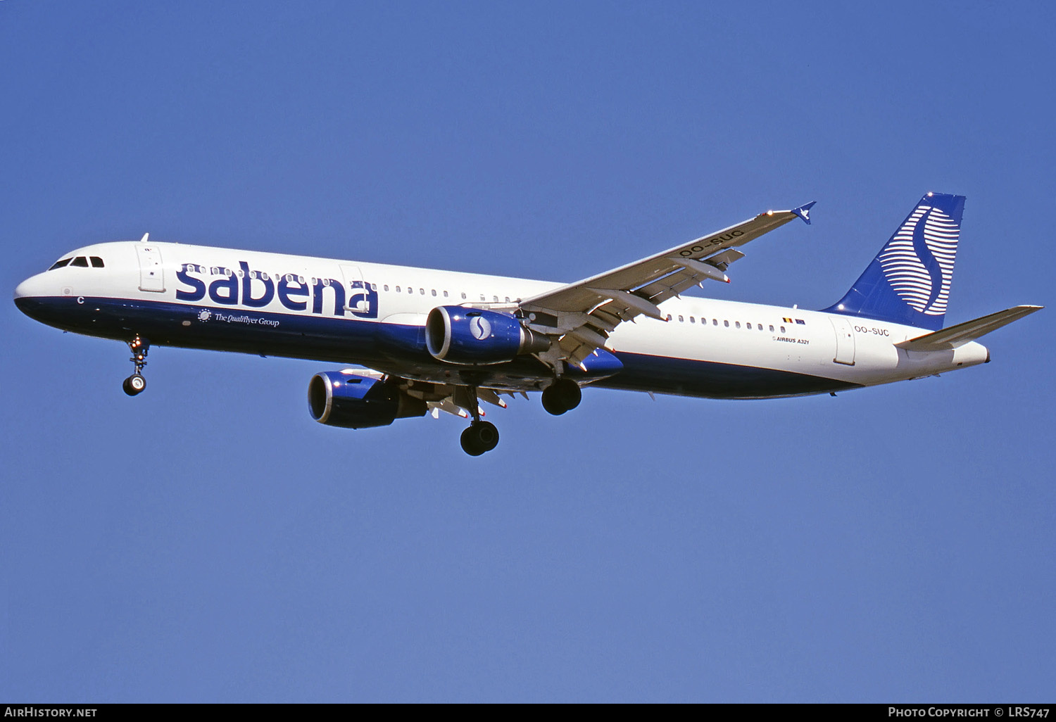 Aircraft Photo of OO-SUC | Airbus A321-211 | Sabena | AirHistory.net #281822