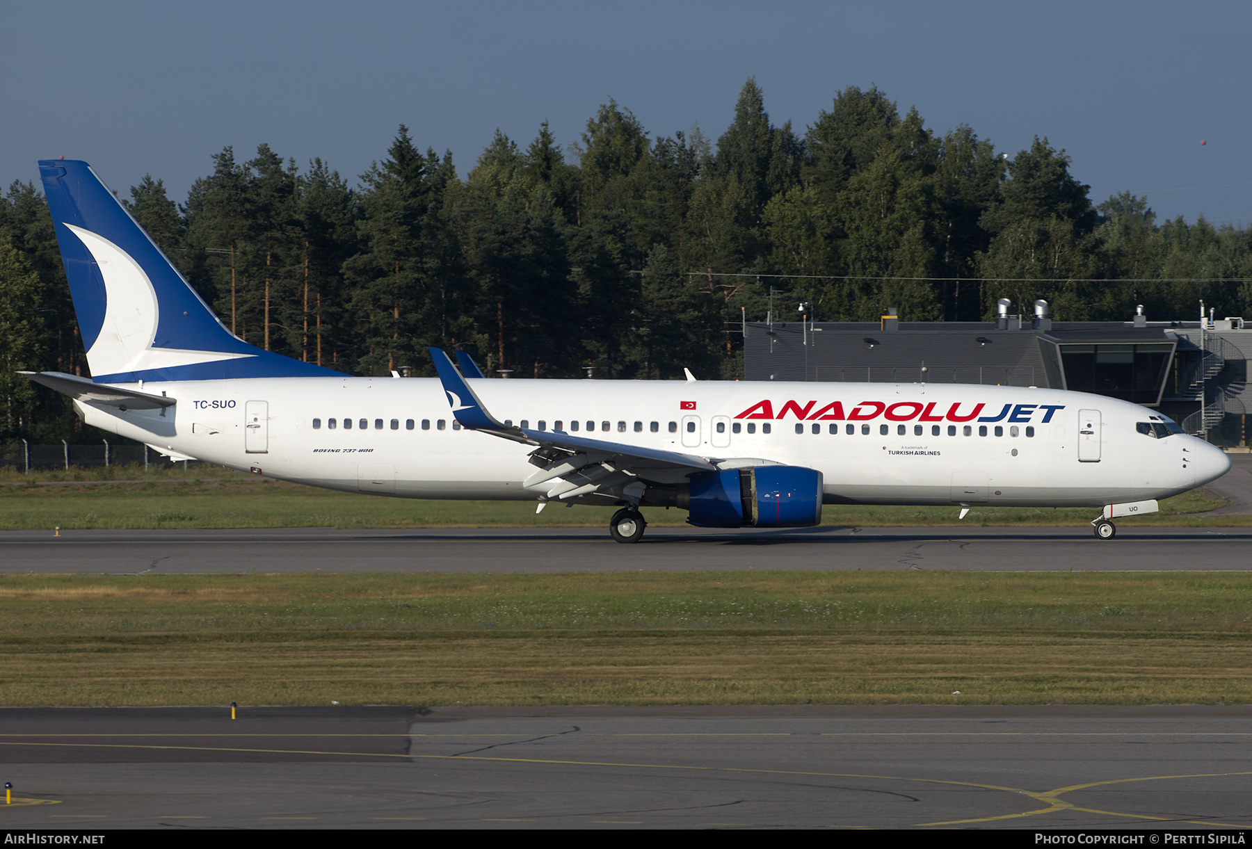 Aircraft Photo of TC-SUO | Boeing 737-86Q | AnadoluJet | AirHistory.net #281834