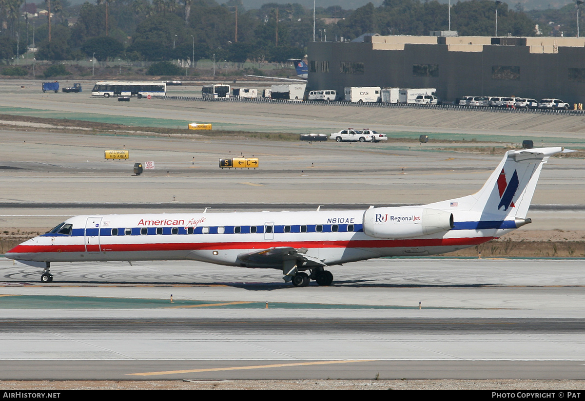 Aircraft Photo of N810AE | Embraer ERJ-135LR (EMB-135LR) | American Eagle | AirHistory.net #281836
