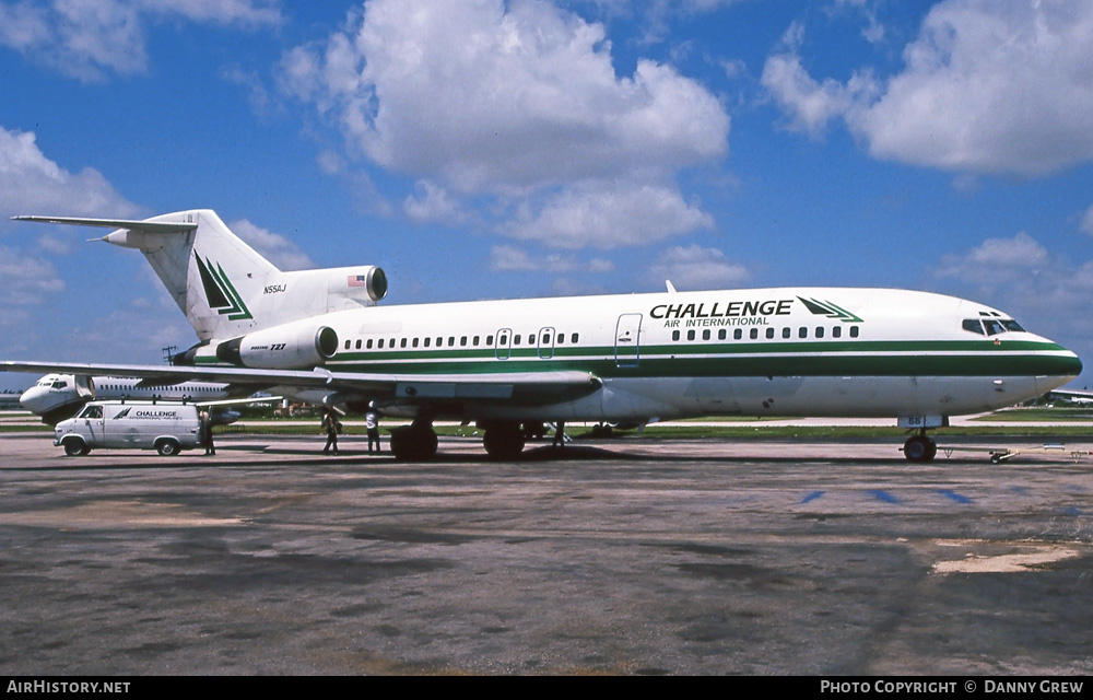 Aircraft Photo of N55AJ | Boeing 727-81 | Challenge Air International | AirHistory.net #281840