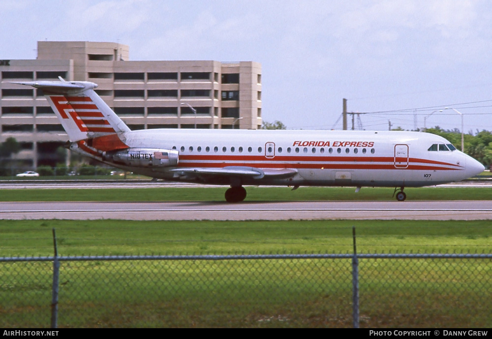 Aircraft Photo of N107EX | BAC 111-201AC One-Eleven | Florida Express | AirHistory.net #281843