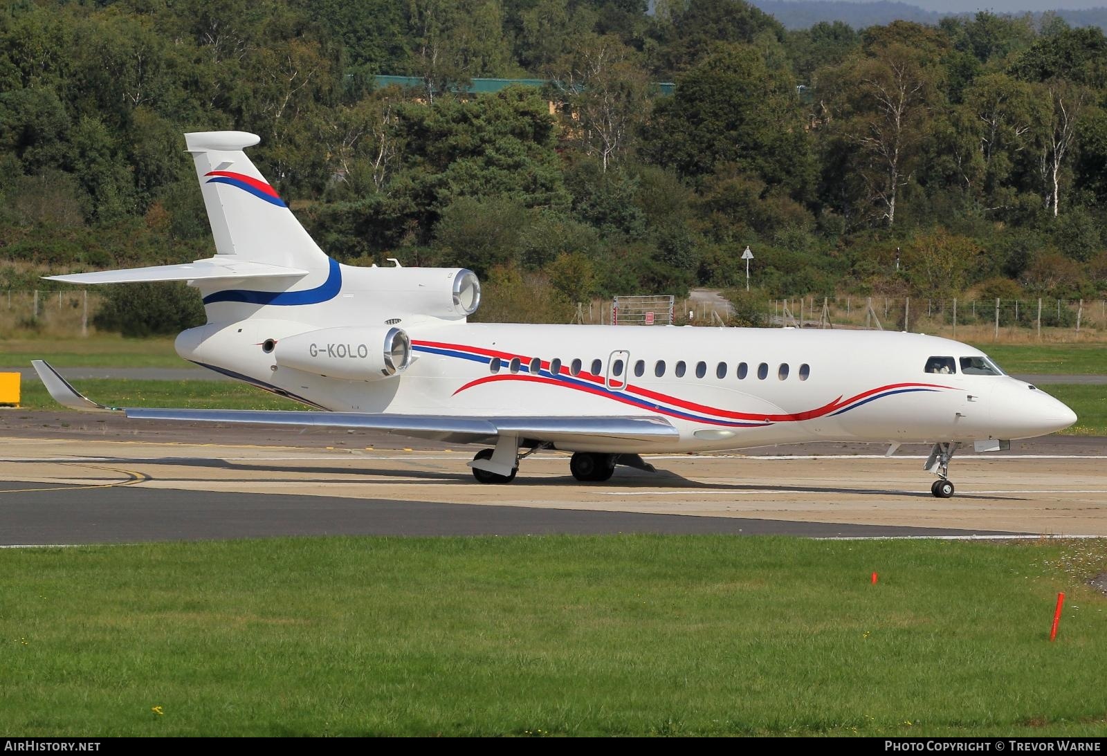 Aircraft Photo of G-KOLO | Dassault Falcon 8X | AirHistory.net #281847