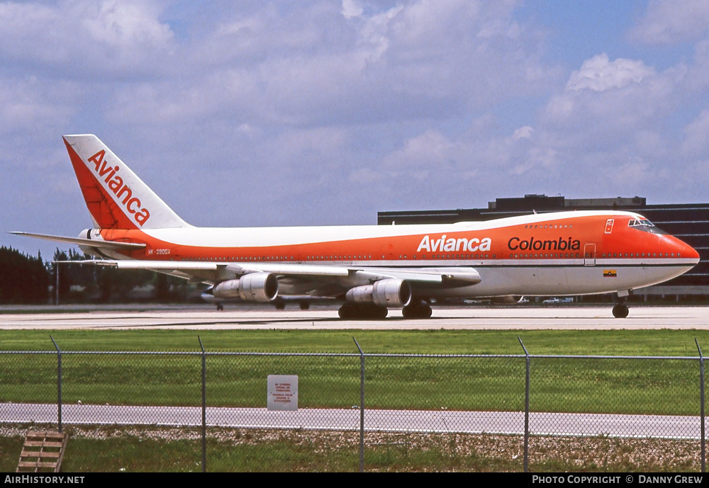 Aircraft Photo of HK-2900X | Boeing 747-124(SF) | Avianca | AirHistory.net #281848
