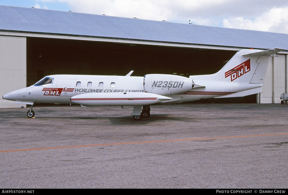 Aircraft Photo of N235DH | Learjet 35A | DHL Worldwide Courier Express | AirHistory.net #281850