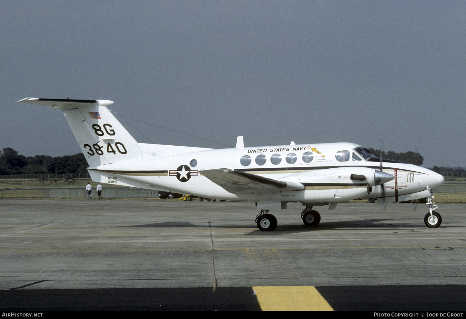 Aircraft Photo of 163840 / 3840 | Beech UC-12M Super King Air (B200C) | USA - Navy | AirHistory.net #281864