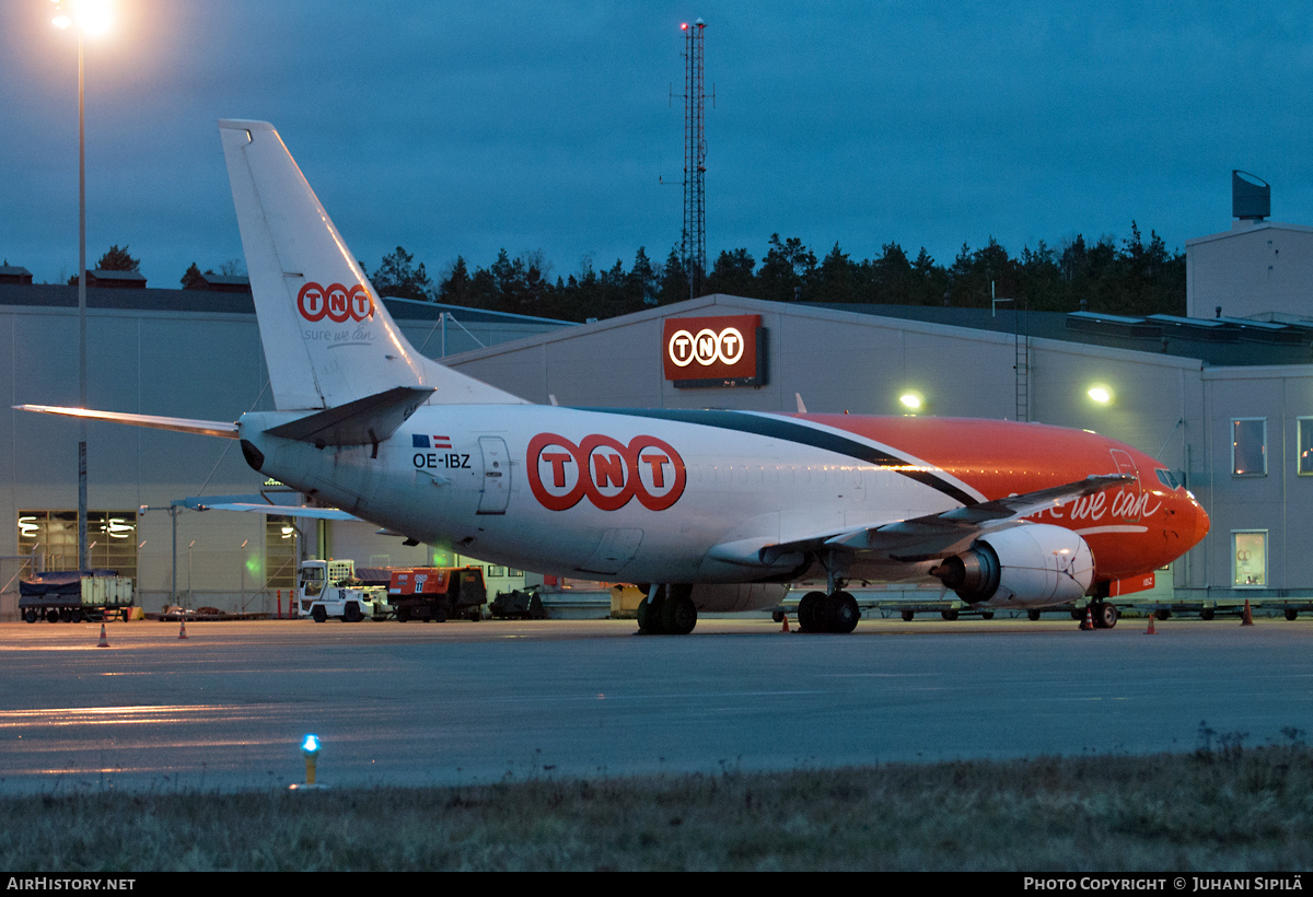 Aircraft Photo of OE-IBZ | Boeing 737-34S(SF) | TNT Airways | AirHistory.net #281884