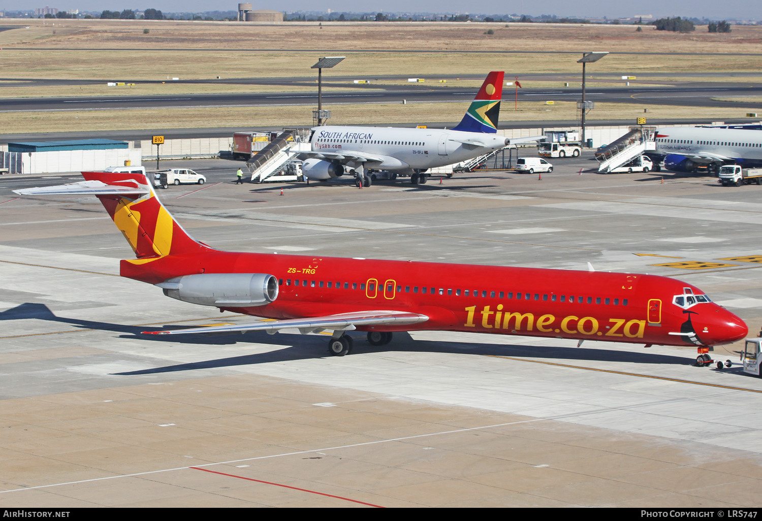 Aircraft Photo of ZS-TRG | McDonnell Douglas MD-87 (DC-9-87) | 1Time | AirHistory.net #281910