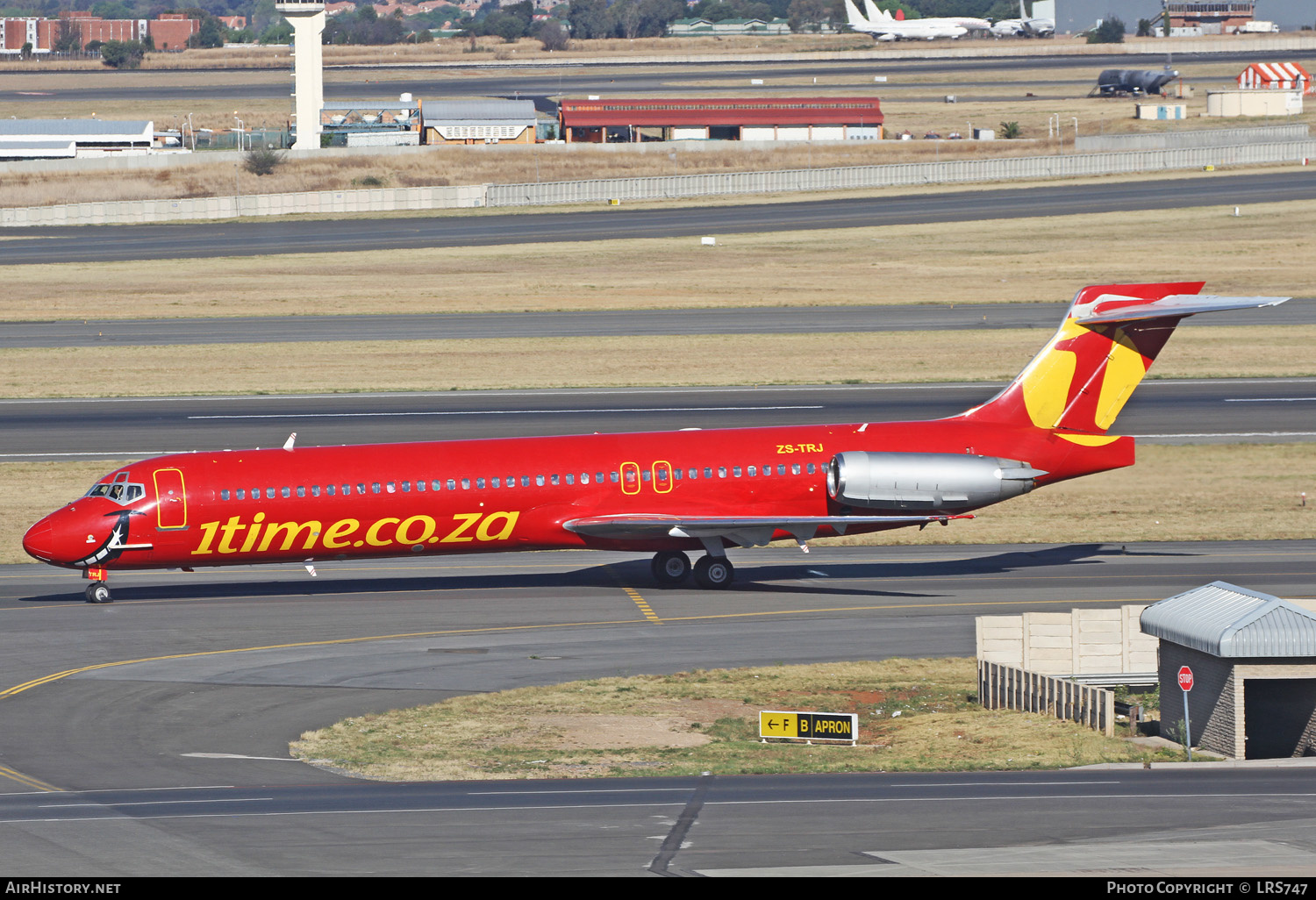 Aircraft Photo of ZS-TRJ | McDonnell Douglas MD-87 (DC-9-87) | 1Time | AirHistory.net #281911