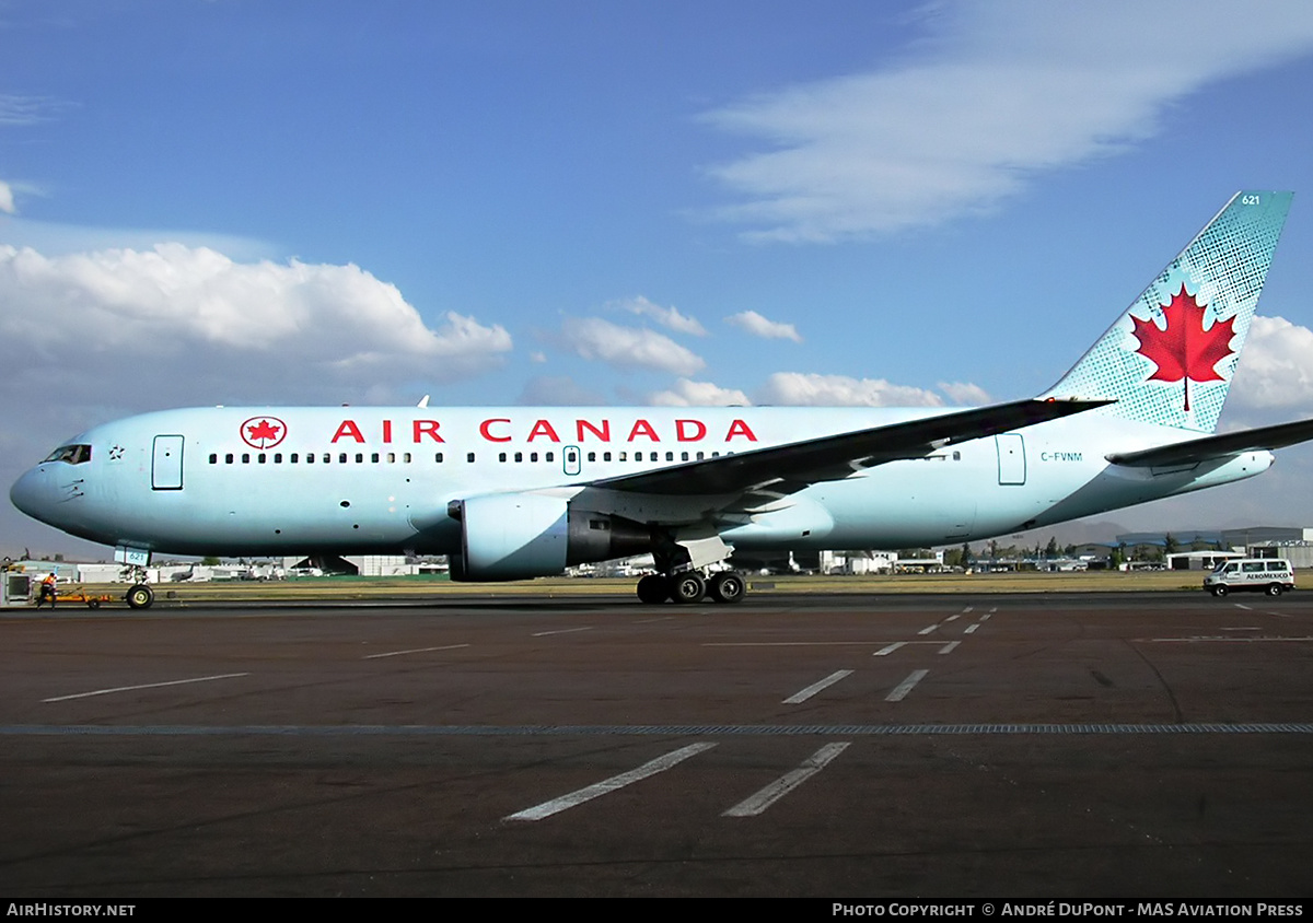 Aircraft Photo of C-FVNM | Boeing 767-209(ER) | Air Canada | AirHistory.net #281924