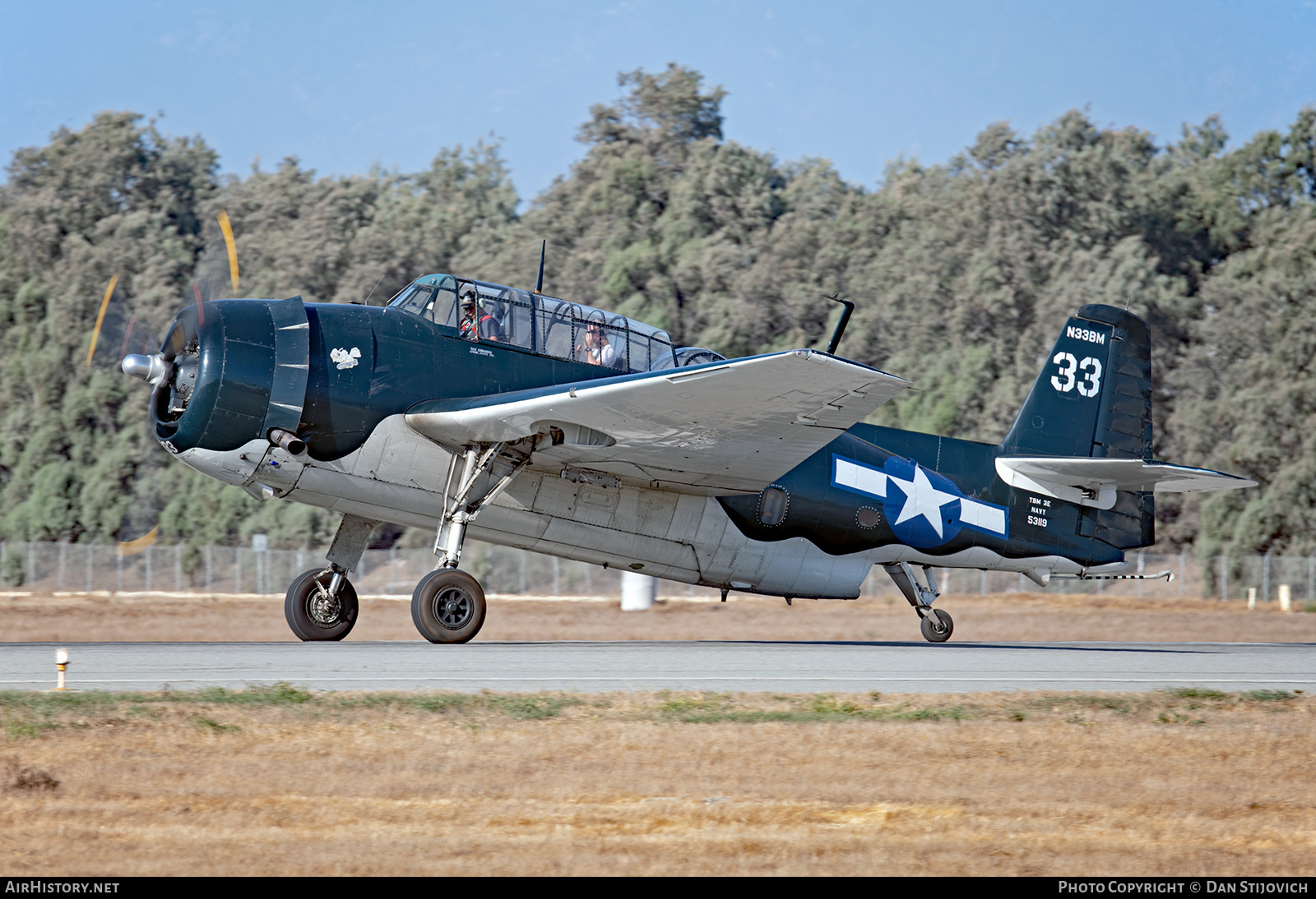 Aircraft Photo of N33BM / 53119 | General Motors TBM-3E Avenger | USA - Navy | AirHistory.net #281934