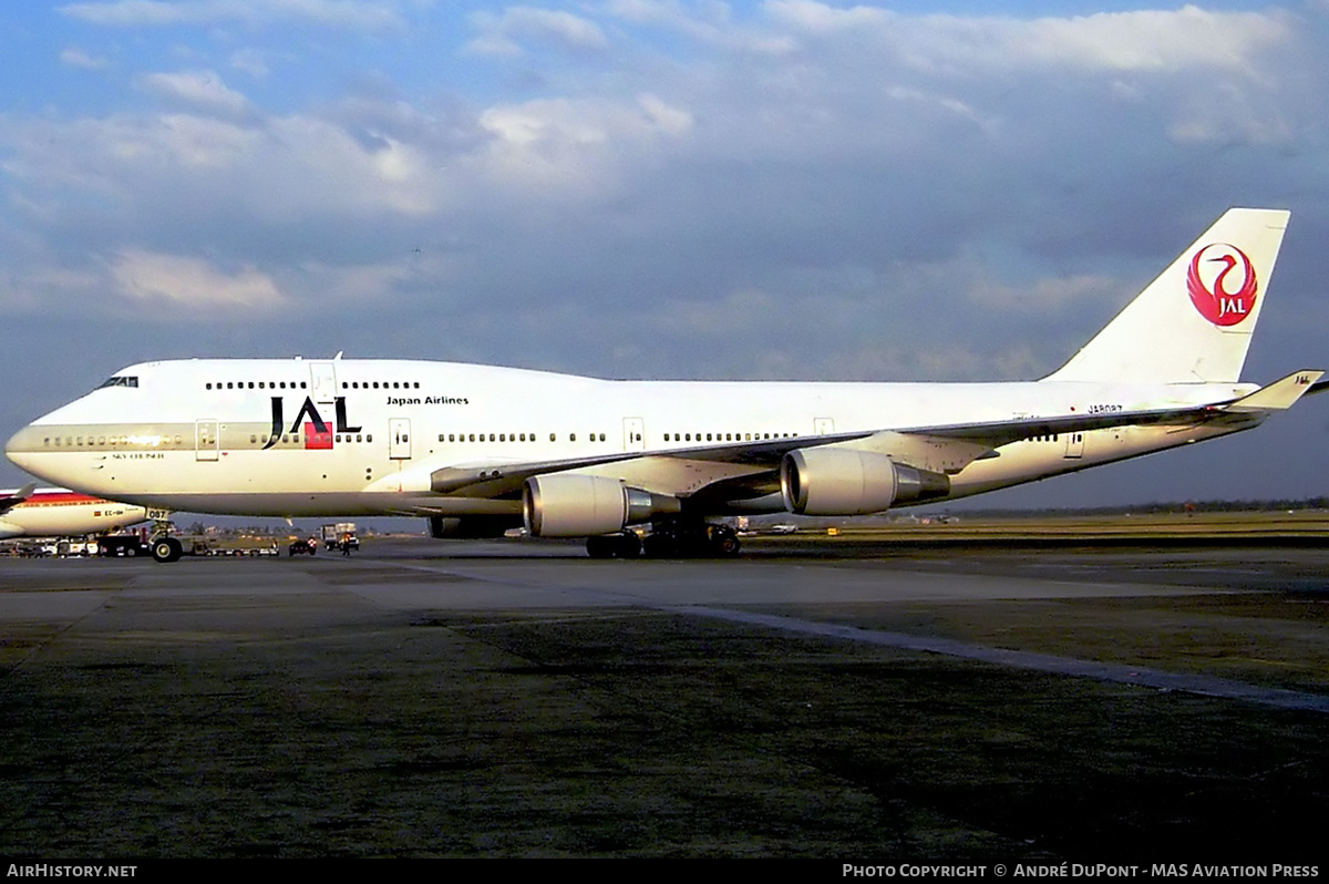 Aircraft Photo of JA8087 | Boeing 747-446 | Japan Airlines - JAL | AirHistory.net #281941