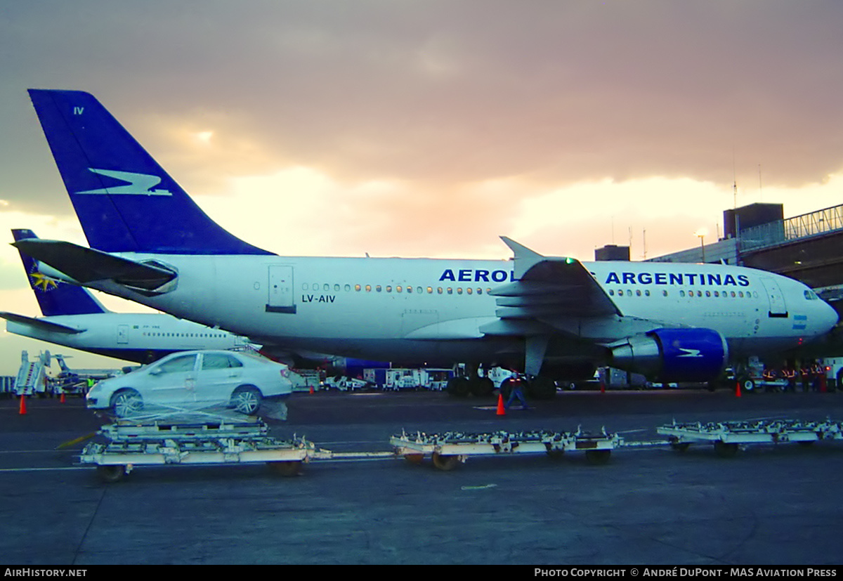Aircraft Photo of LV-AIV | Airbus A310-325/ET | Aerolíneas Argentinas | AirHistory.net #281944