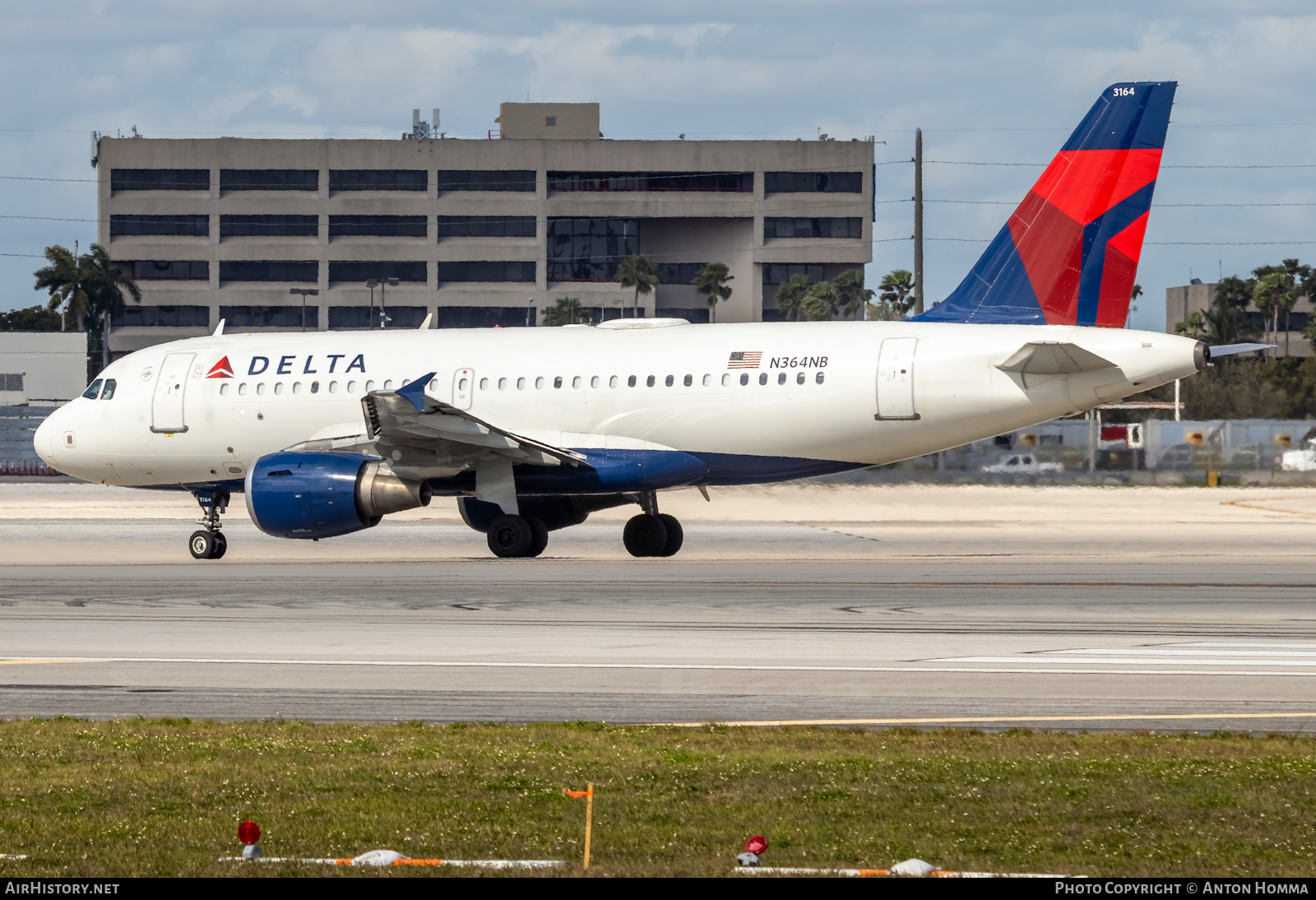 Aircraft Photo of N364NB | Airbus A319-114 | Delta Air Lines | AirHistory.net #282003