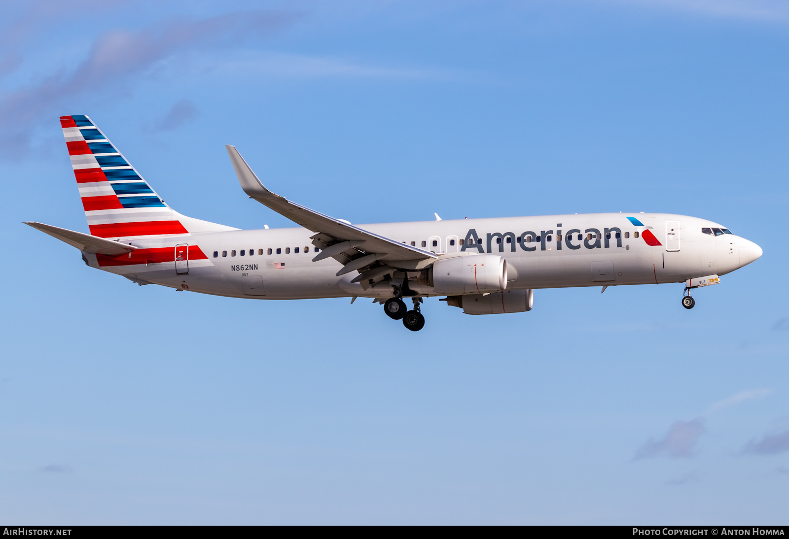 Aircraft Photo of N862NN | Boeing 737-823 | American Airlines | AirHistory.net #282024