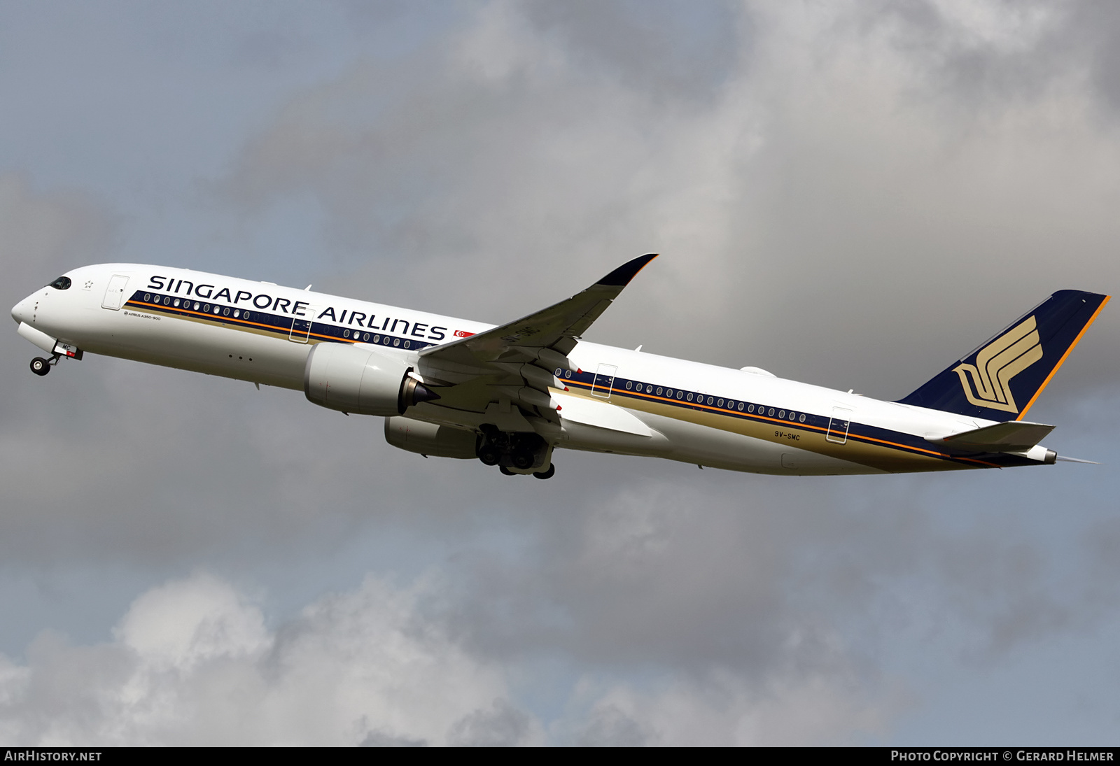 Aircraft Photo of 9V-SMC | Airbus A350-941 | Singapore Airlines | AirHistory.net #282051