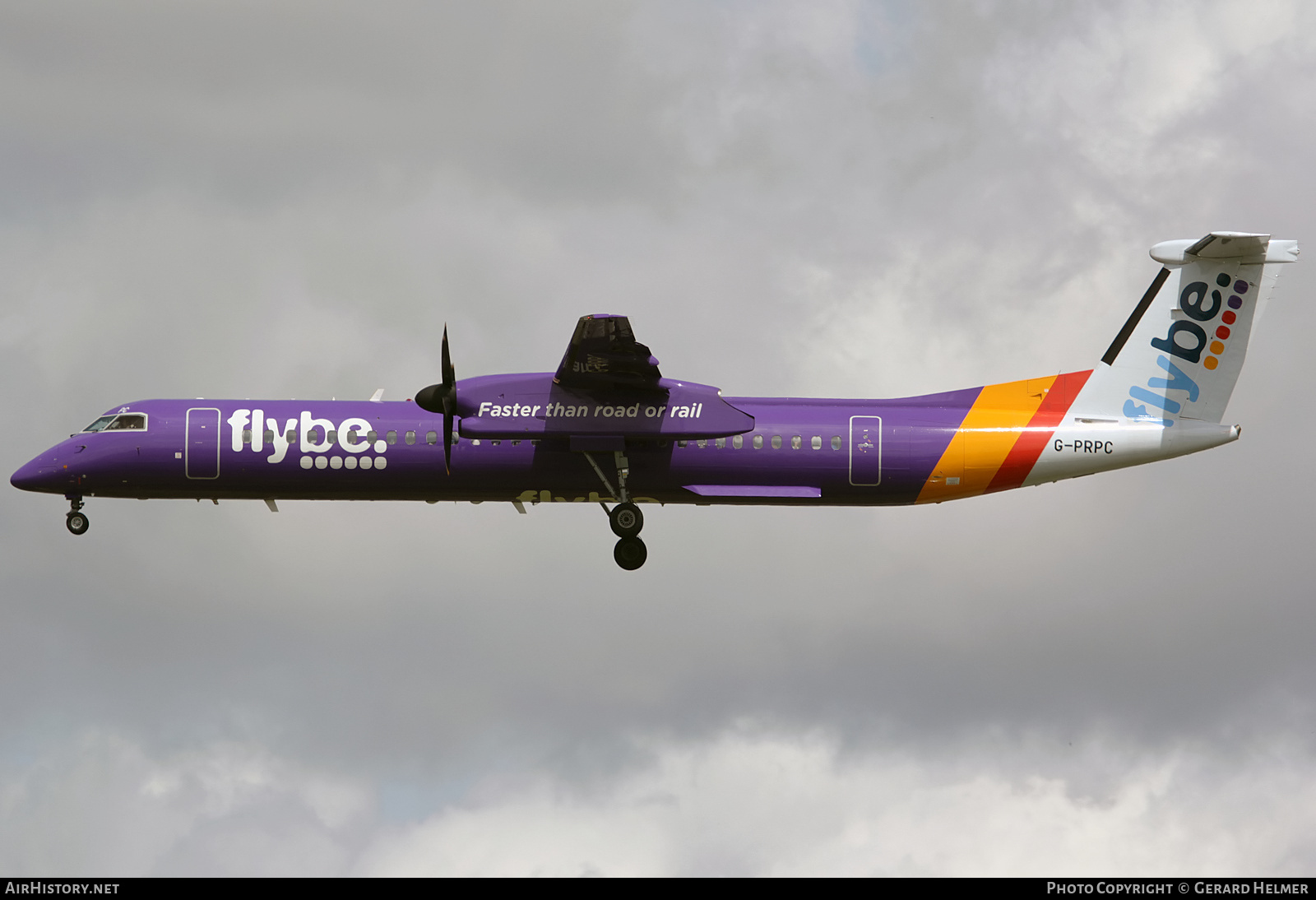 Aircraft Photo of G-PRPC | Bombardier DHC-8-402 Dash 8 | Flybe | AirHistory.net #282057