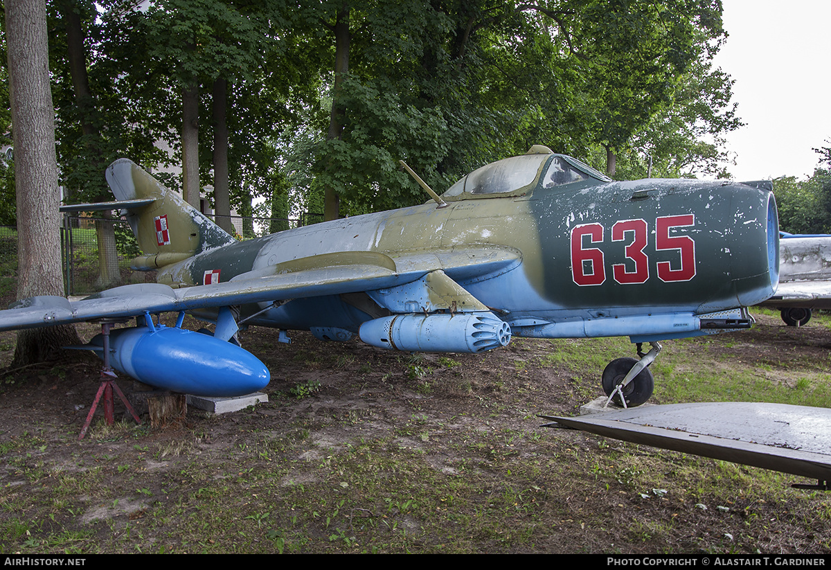 Aircraft Photo of 635 | PZL-Mielec Lim-6R | Poland - Air Force | AirHistory.net #282074