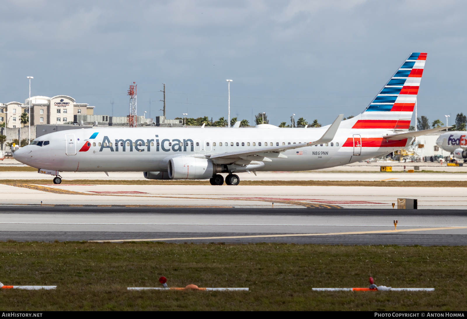 Aircraft Photo of N869NN | Boeing 737-823 | American Airlines | AirHistory.net #282080
