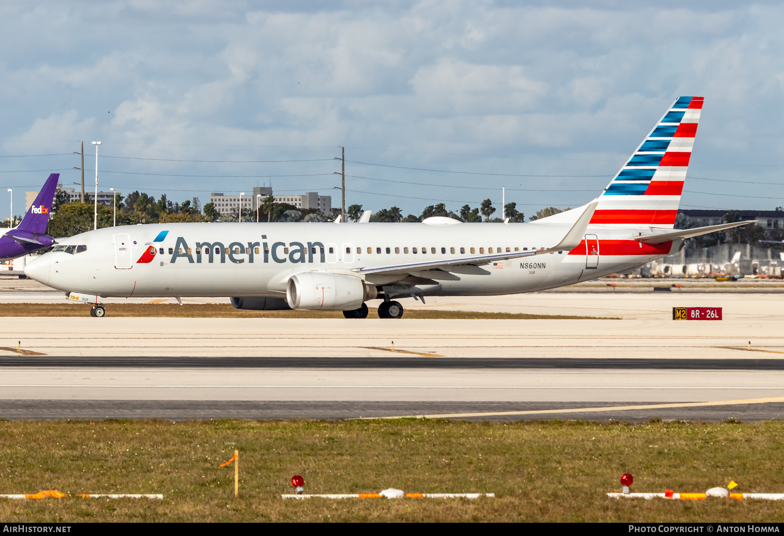 Aircraft Photo of N860NN | Boeing 737-823 | American Airlines | AirHistory.net #282081