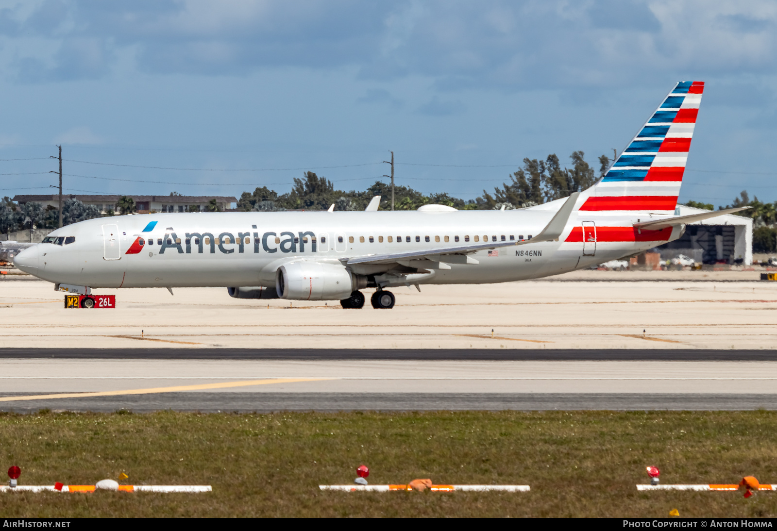 Aircraft Photo of N846NN | Boeing 737-823 | American Airlines | AirHistory.net #282083