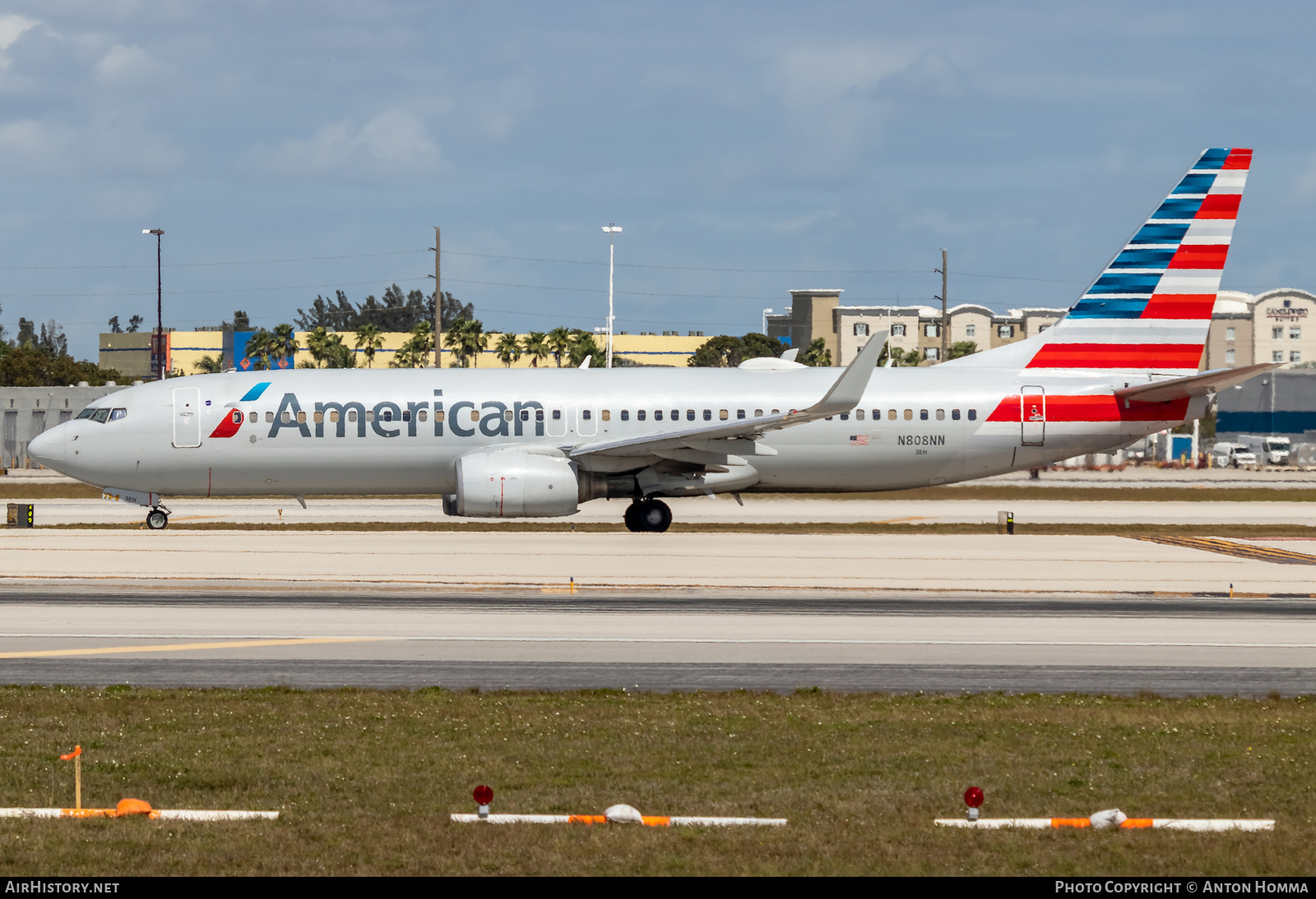Aircraft Photo of N808NN | Boeing 737-823 | American Airlines | AirHistory.net #282086