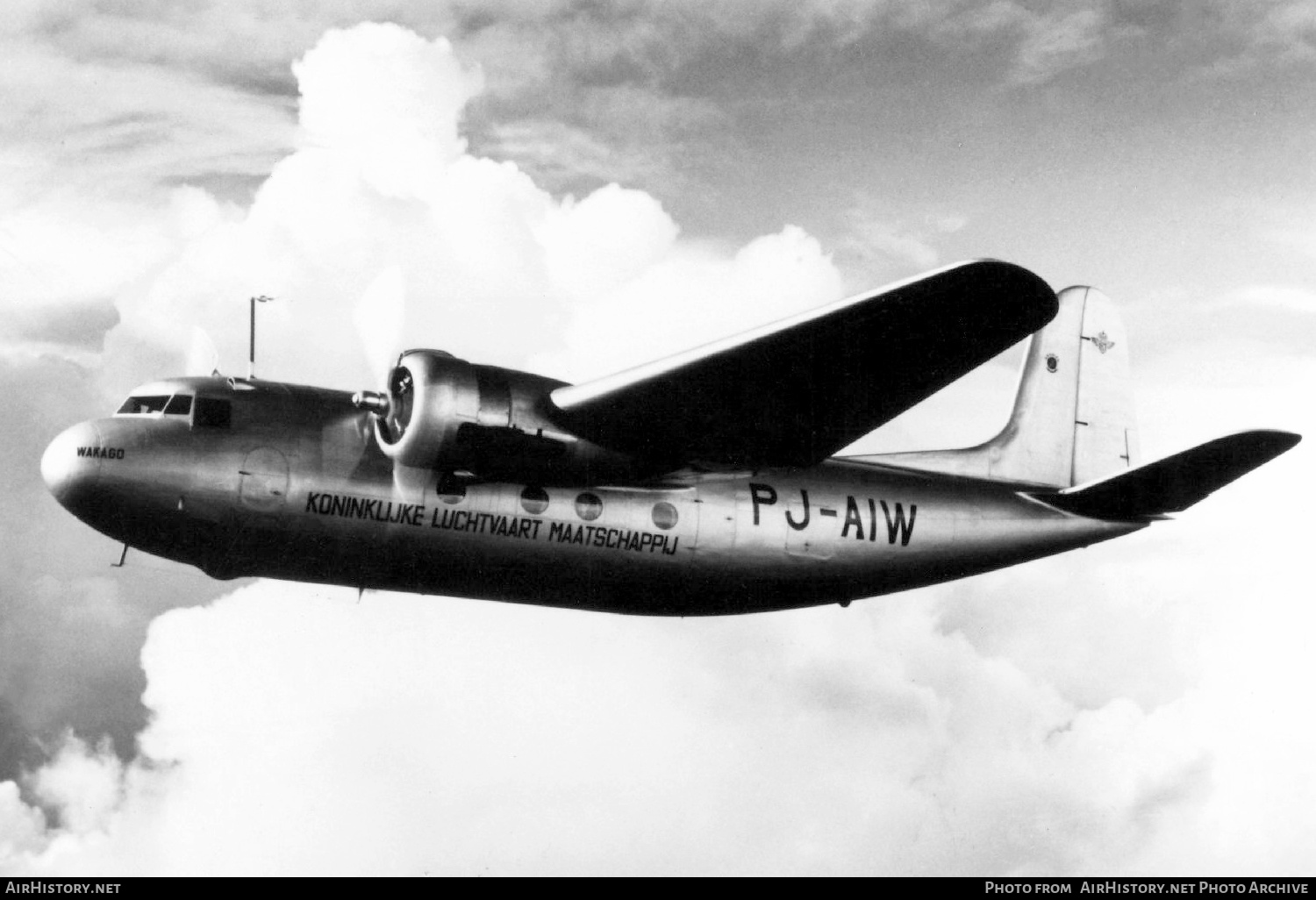 Aircraft Photo of PJ-AIW | Douglas DC-5-510 | KLM - Koninklijke Luchtvaart Maatschappij | AirHistory.net #282098