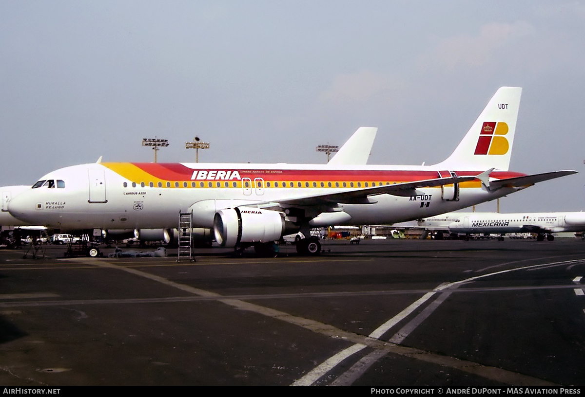 Aircraft Photo of XA-UDT | Airbus A320-214 | Iberia | AirHistory.net #282100