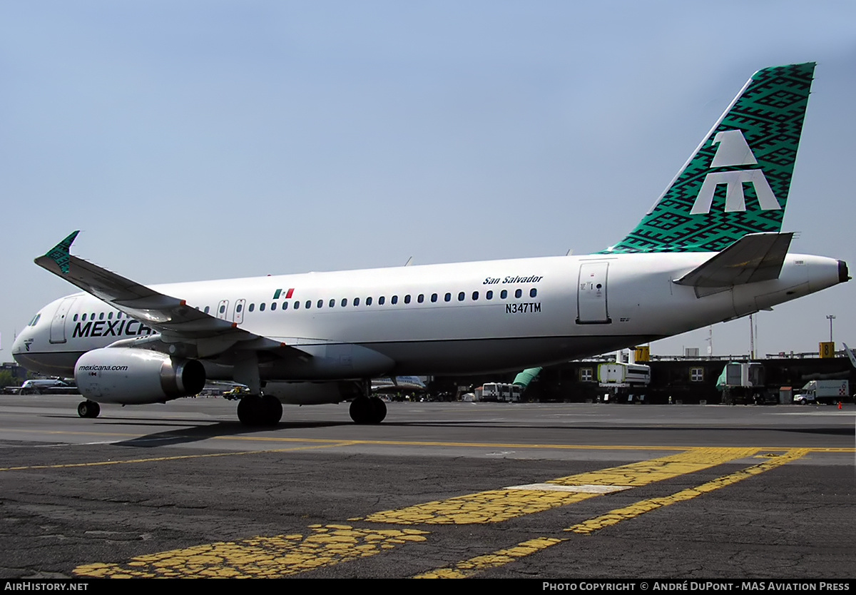 Aircraft Photo of N347TM | Airbus A320-231 | Mexicana | AirHistory.net #282104