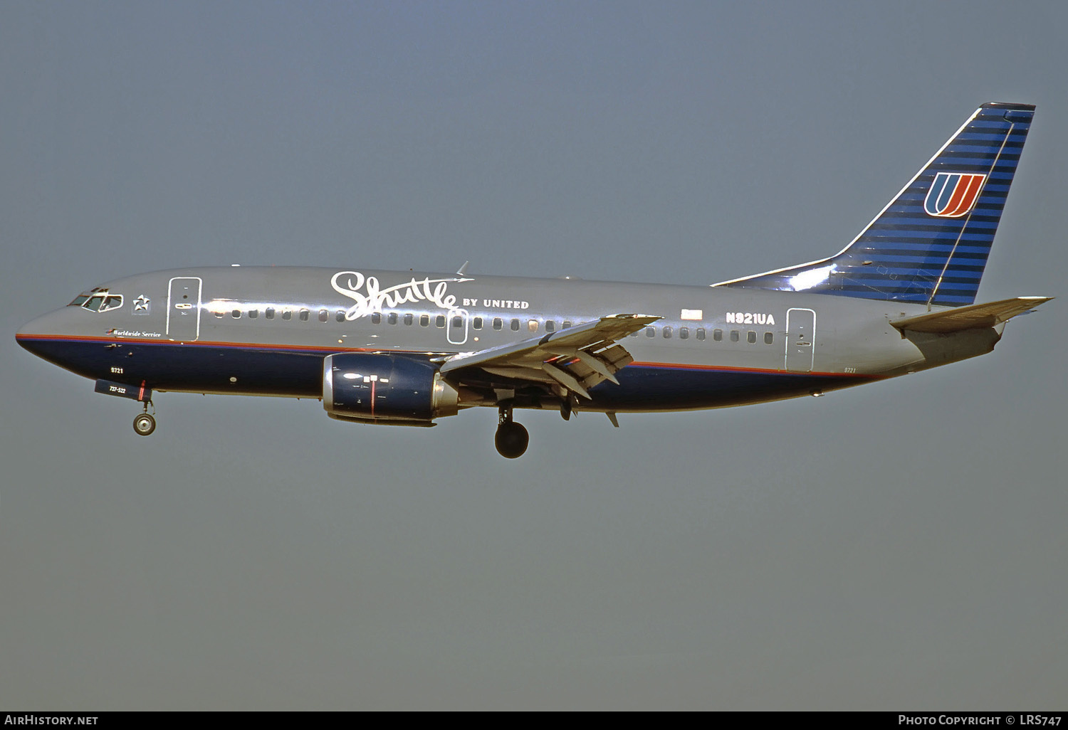 Aircraft Photo of N921UA | Boeing 737-522 | Shuttle by United | AirHistory.net #282118