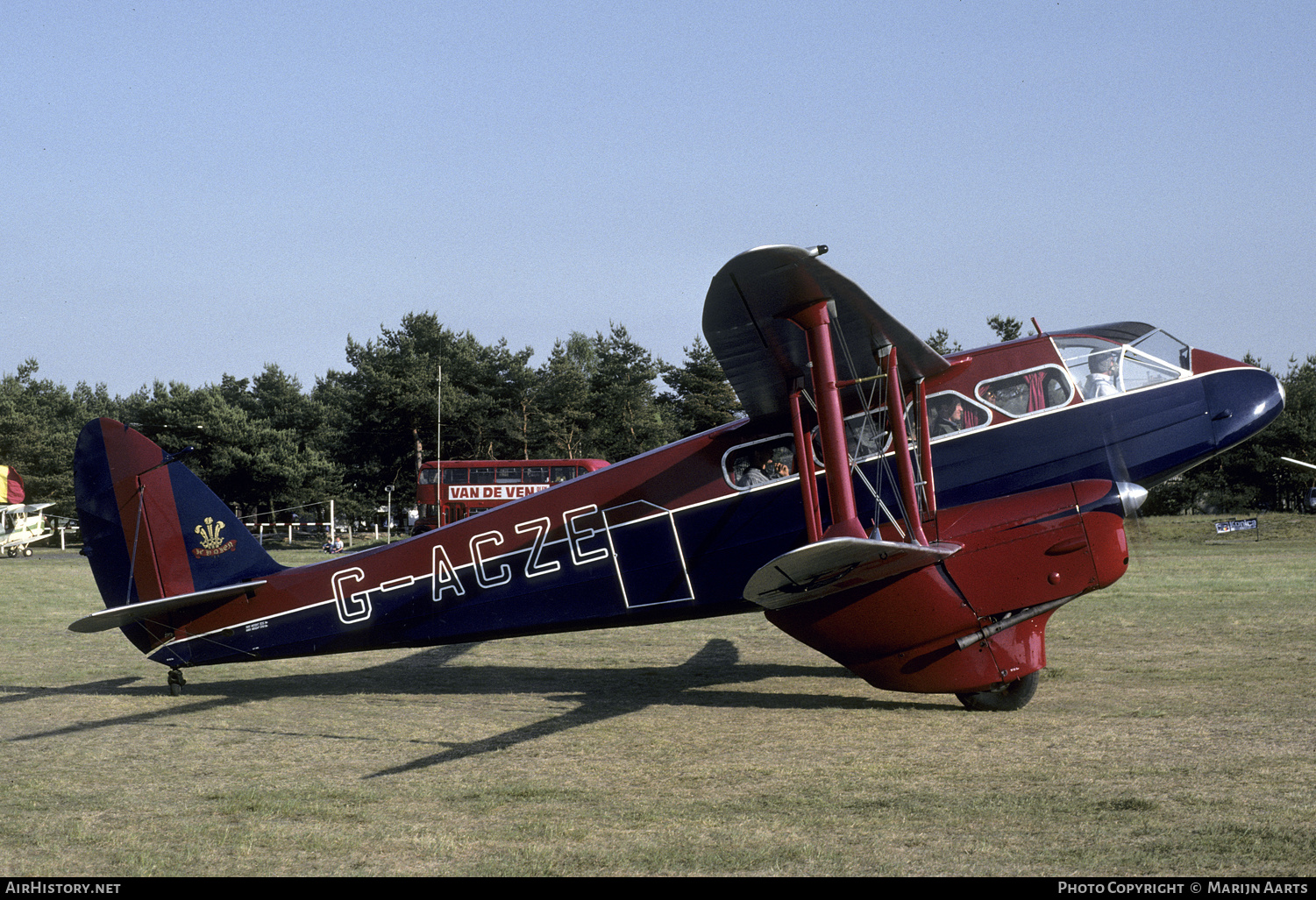 Aircraft Photo of G-ACZE | De Havilland D.H. 89A Dragon Rapide | AirHistory.net #282121