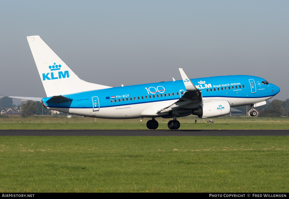 Aircraft Photo of PH-BGF | Boeing 737-7K2 | KLM - Royal Dutch Airlines | AirHistory.net #282133