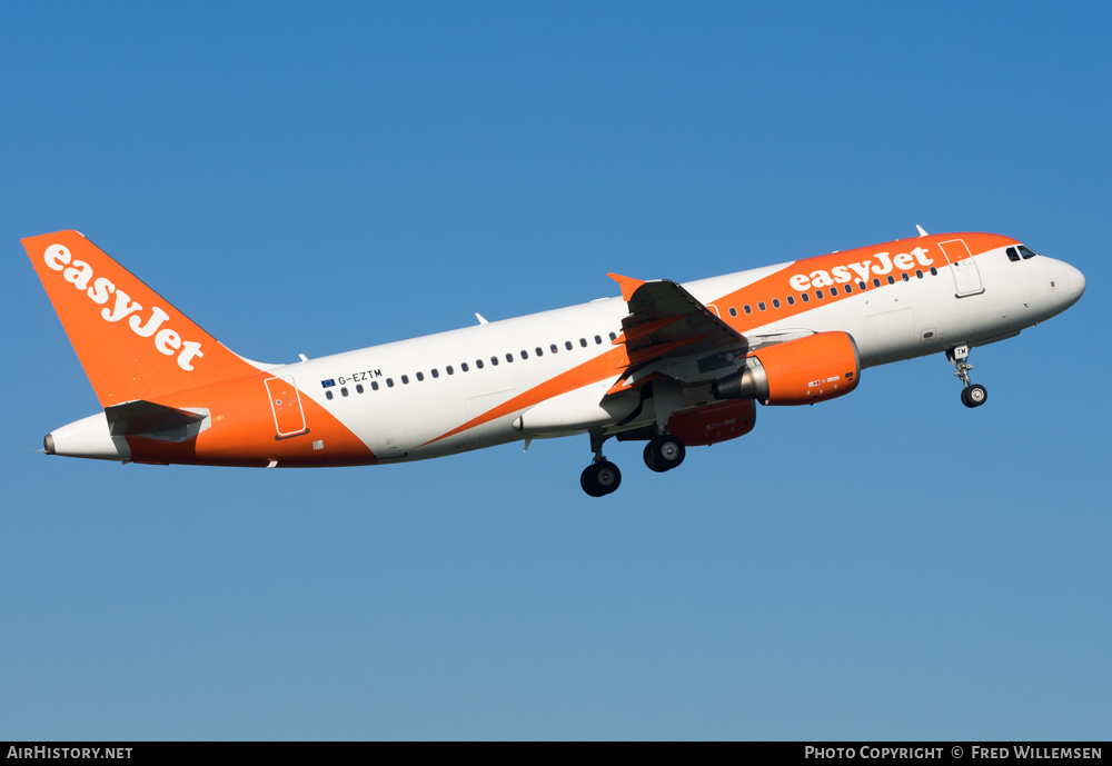 Aircraft Photo of G-EZTM | Airbus A320-214 | EasyJet | AirHistory.net #282141