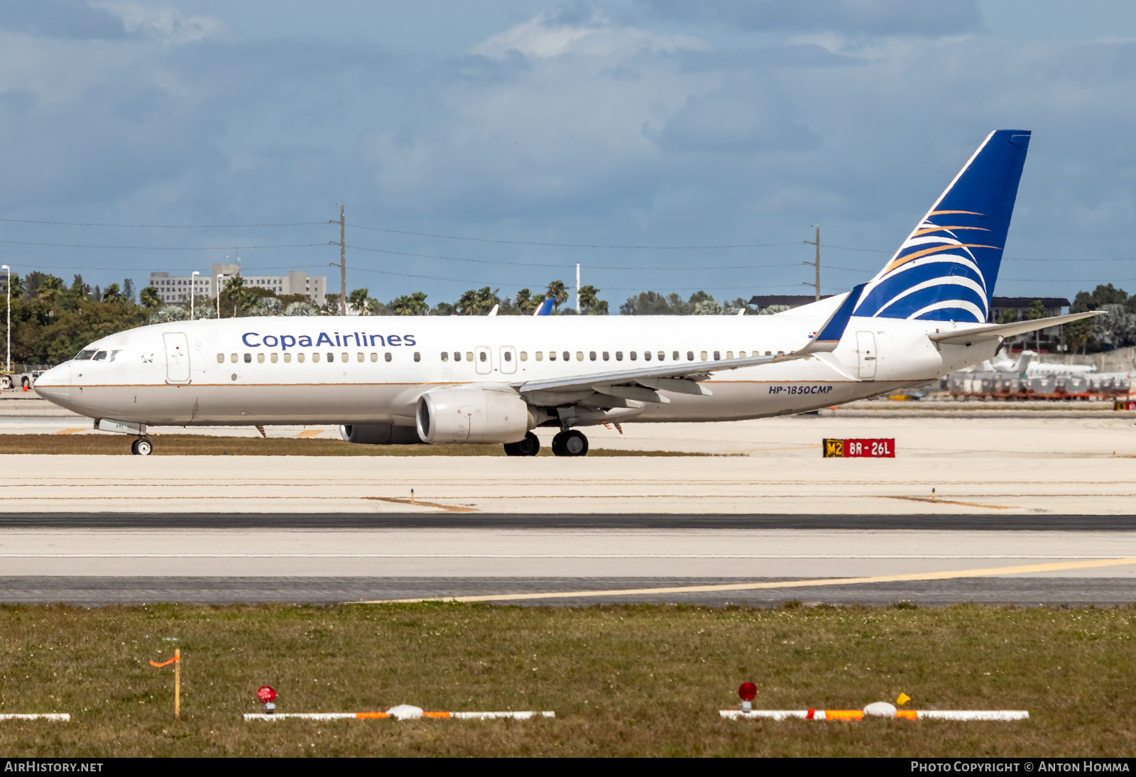Aircraft Photo of HP-1850CMP | Boeing 737-8V3 | Copa Airlines | AirHistory.net #282152